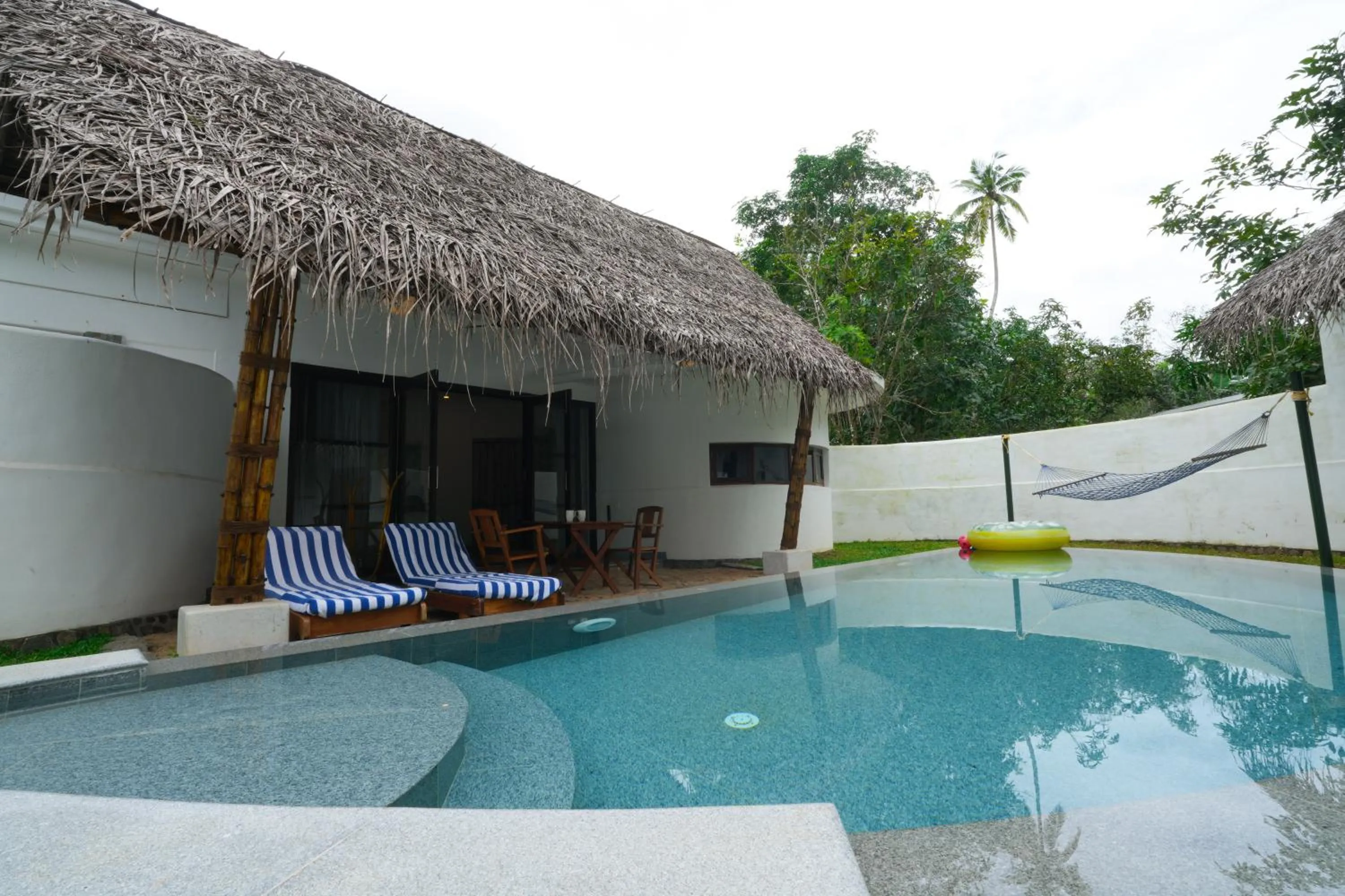 Pool view in Xandari Pearl Beach Resort