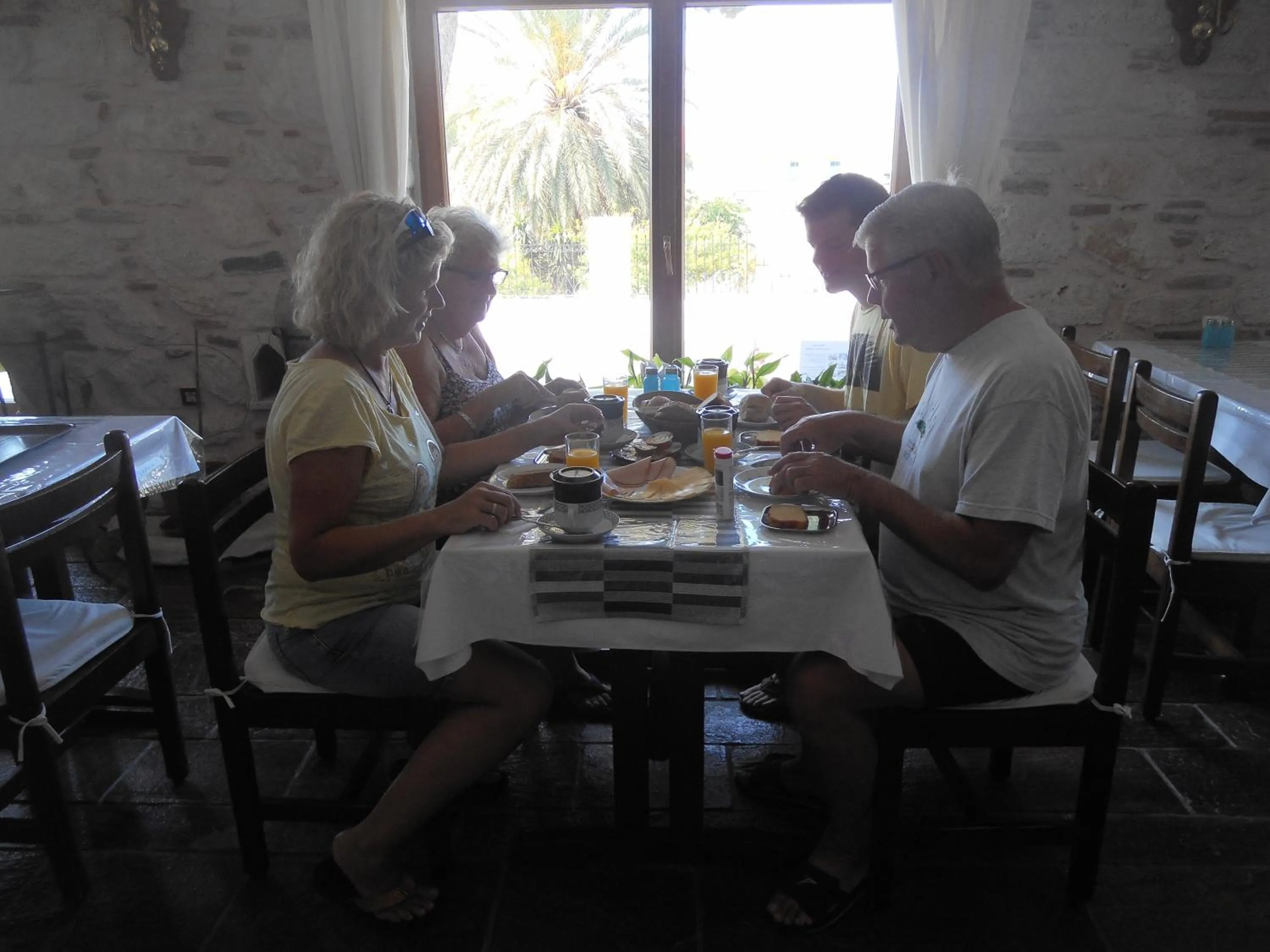 Continental breakfast in Pythaïs Hotel