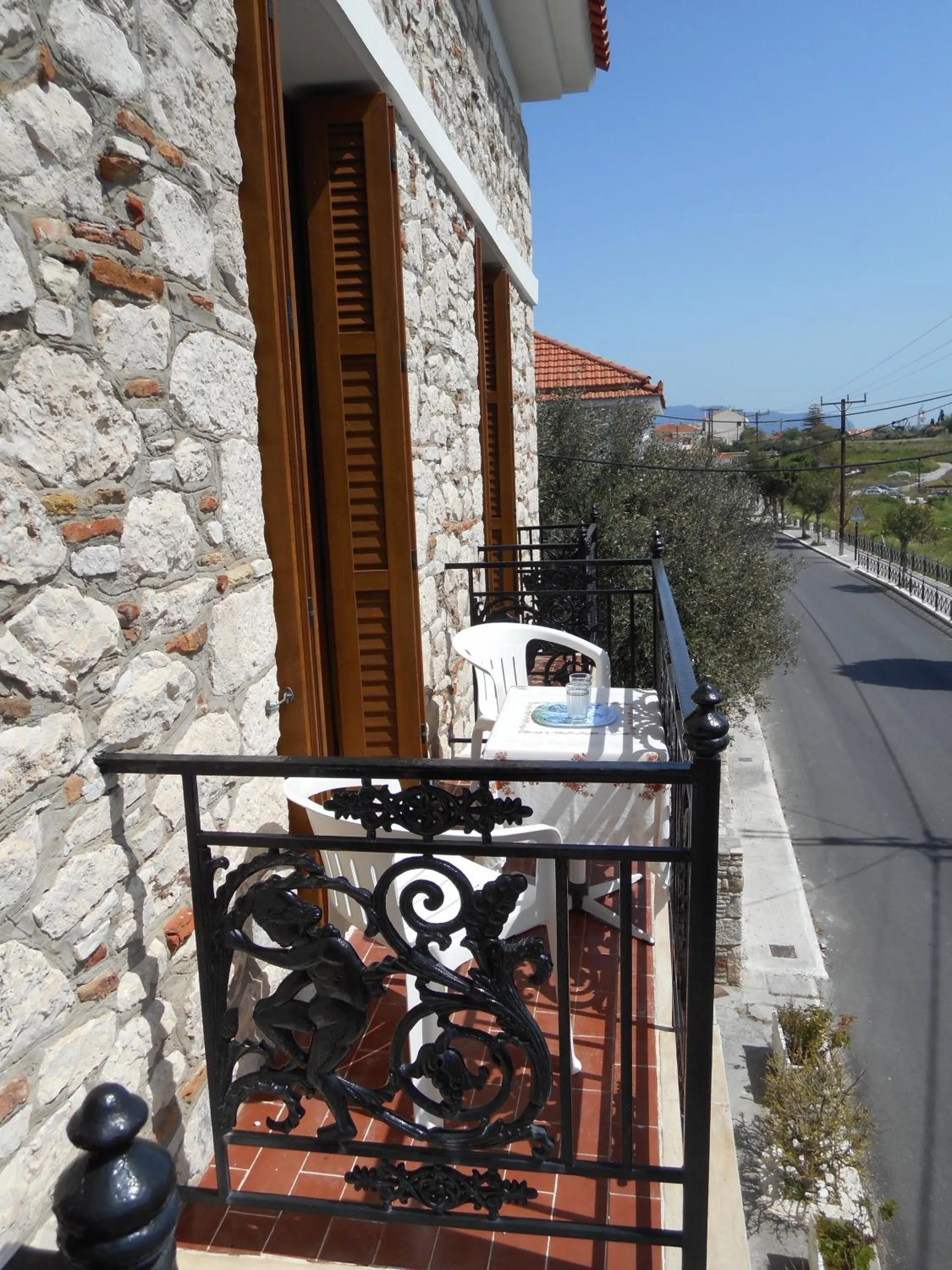 Balcony/Terrace in Pythaïs Hotel
