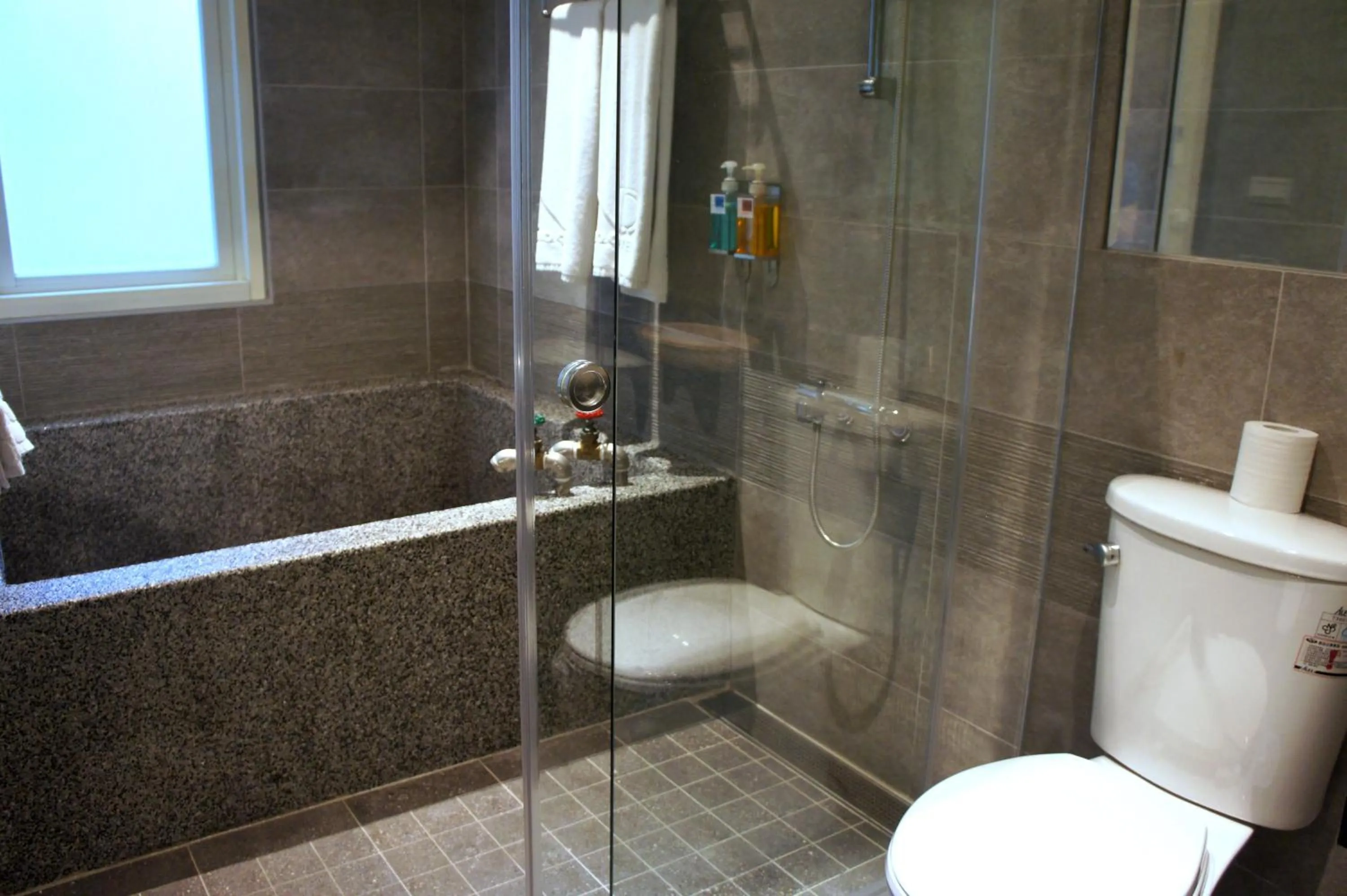 Shower in No. 9 Hotel