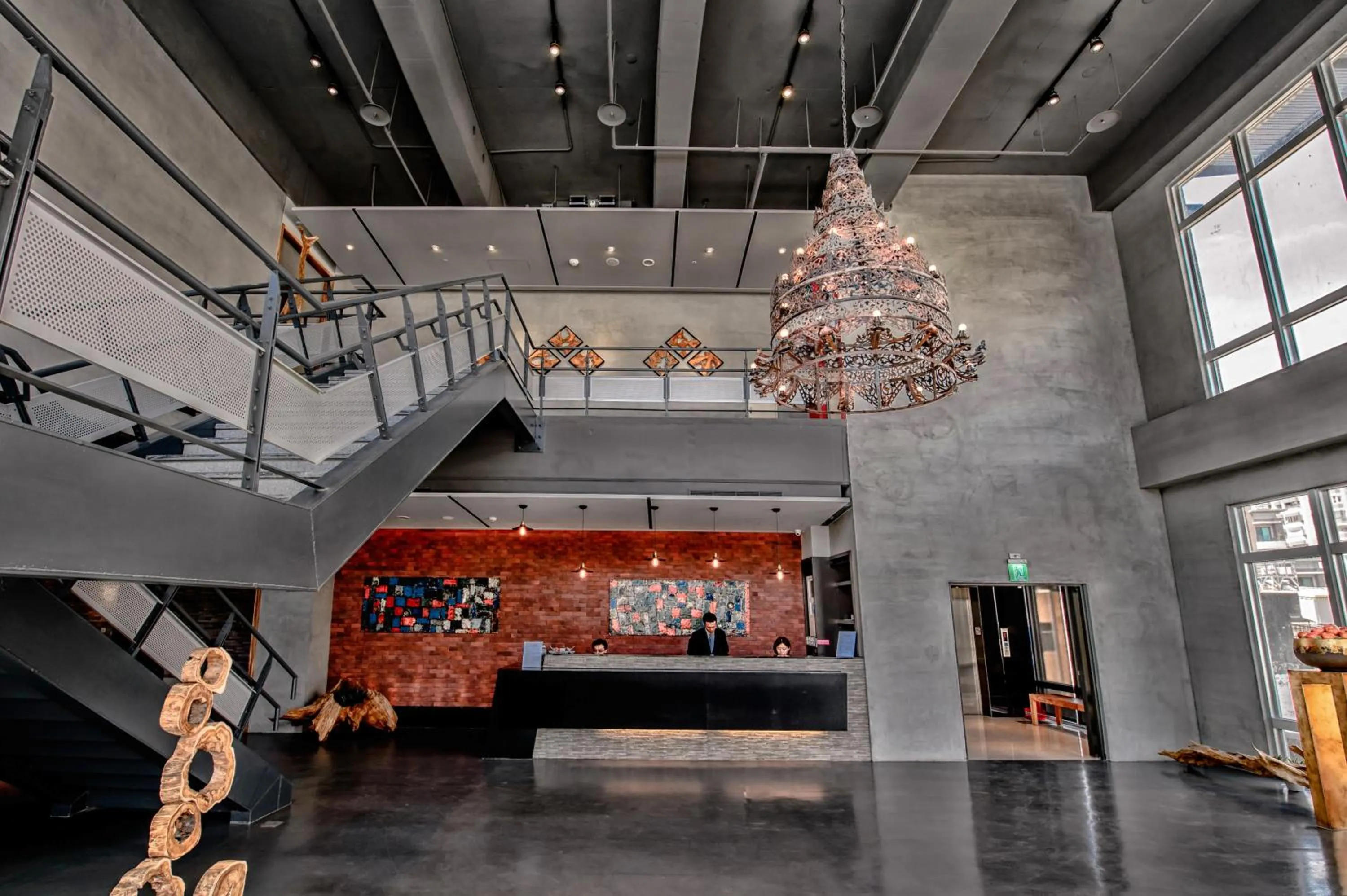 Lobby or reception in No. 9 Hotel