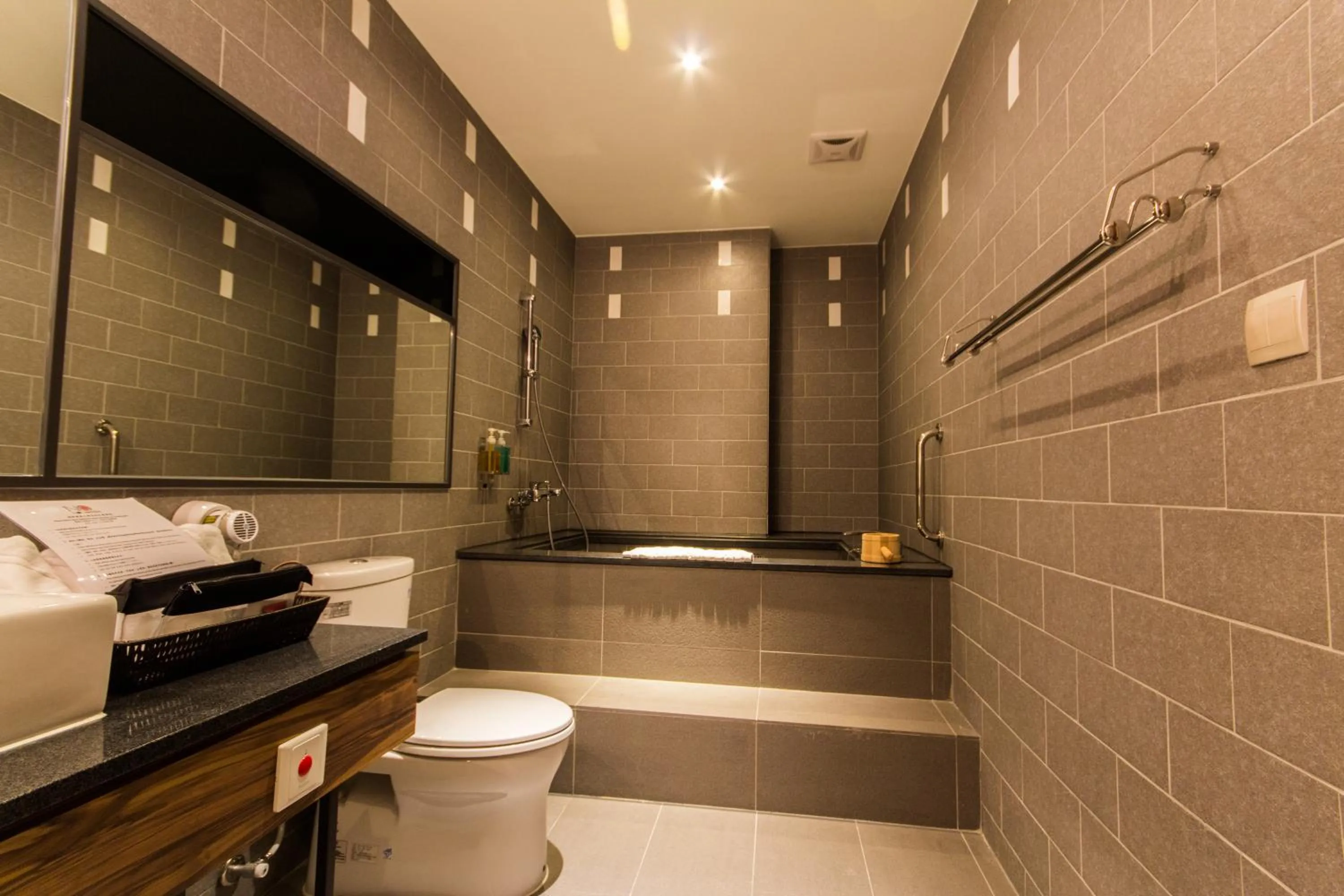 Bathroom in No. 9 Hotel