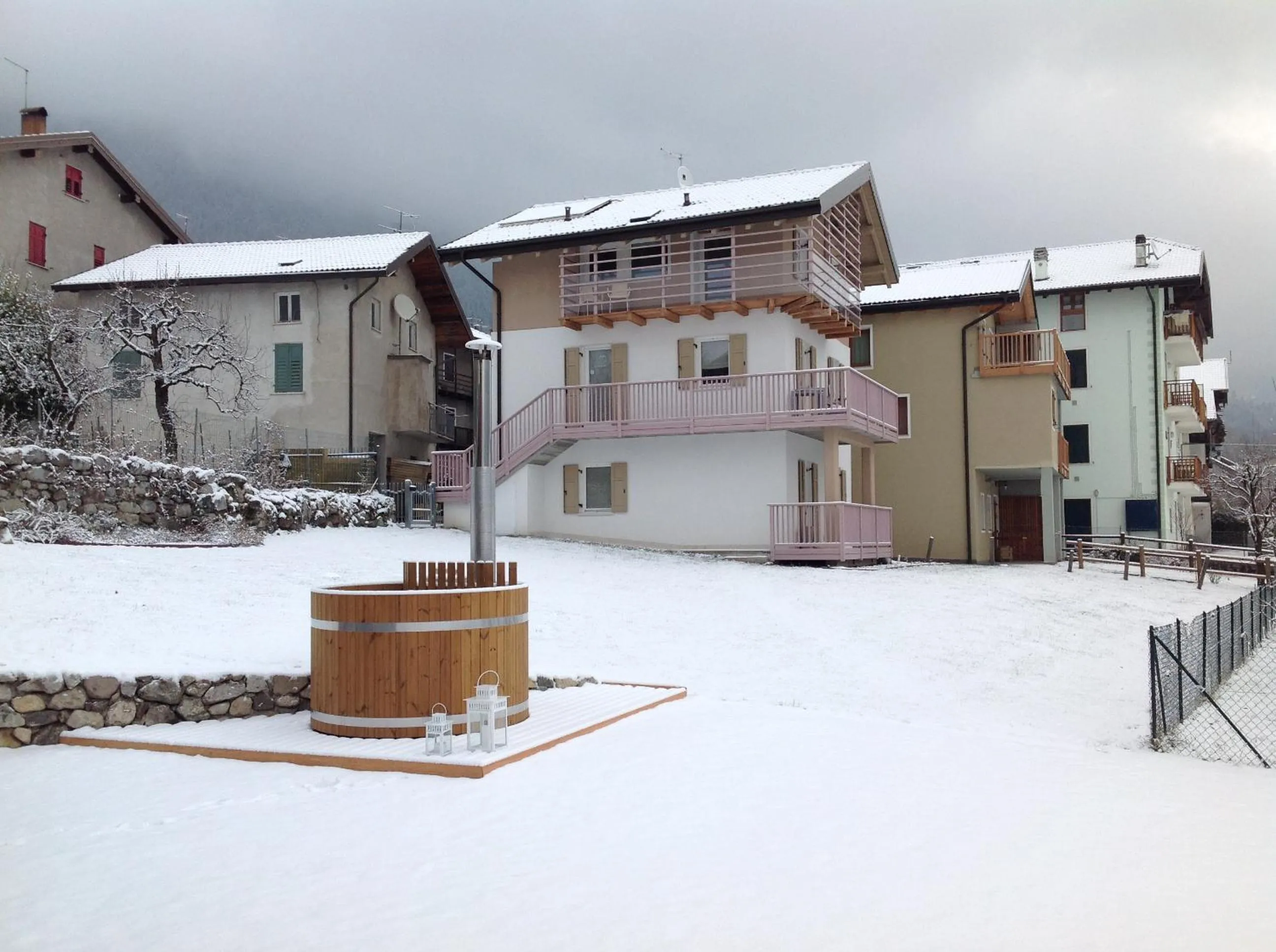 Garden in B&B Il Piccolo Principe room and breakfast