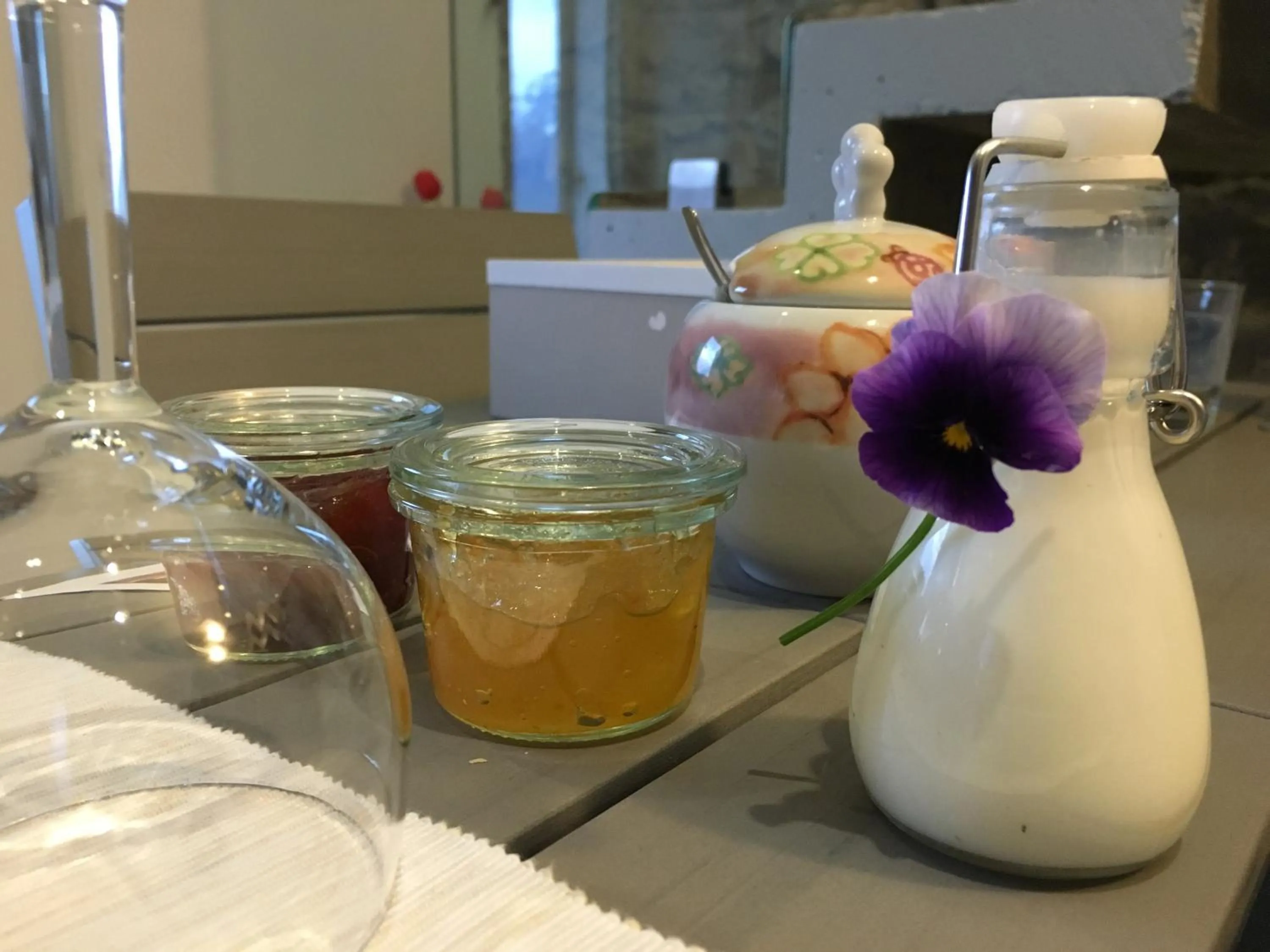 Food and drinks in B&B Il Piccolo Principe room and breakfast