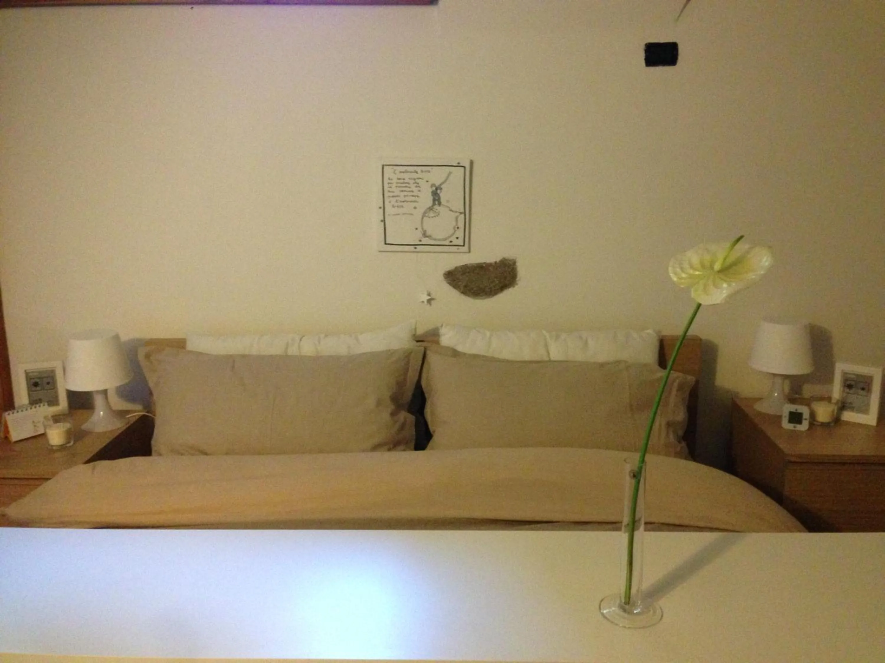 Bed in B&B Il Piccolo Principe room and breakfast