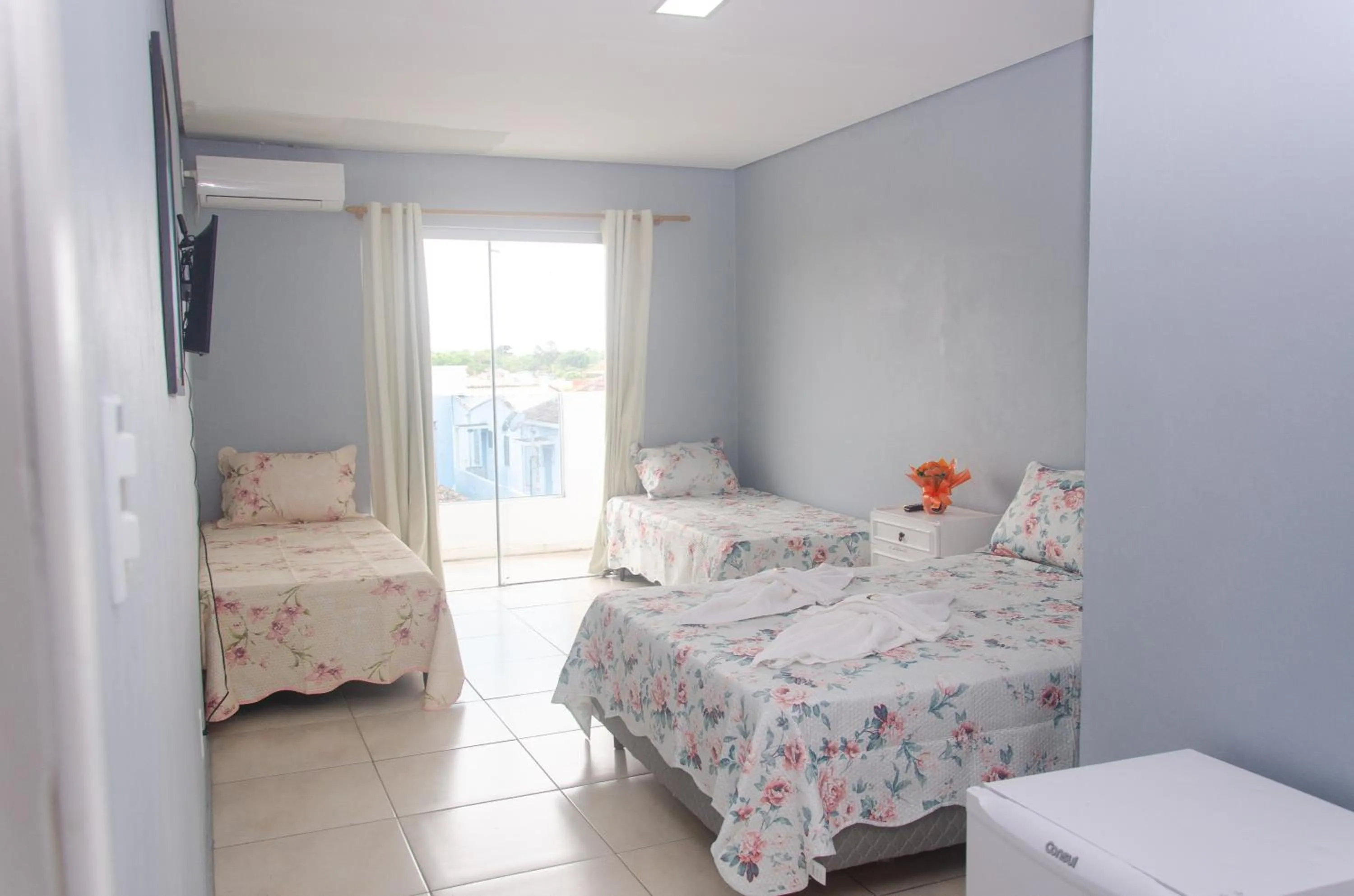 Bed in Hotel Caçula Do Pampa