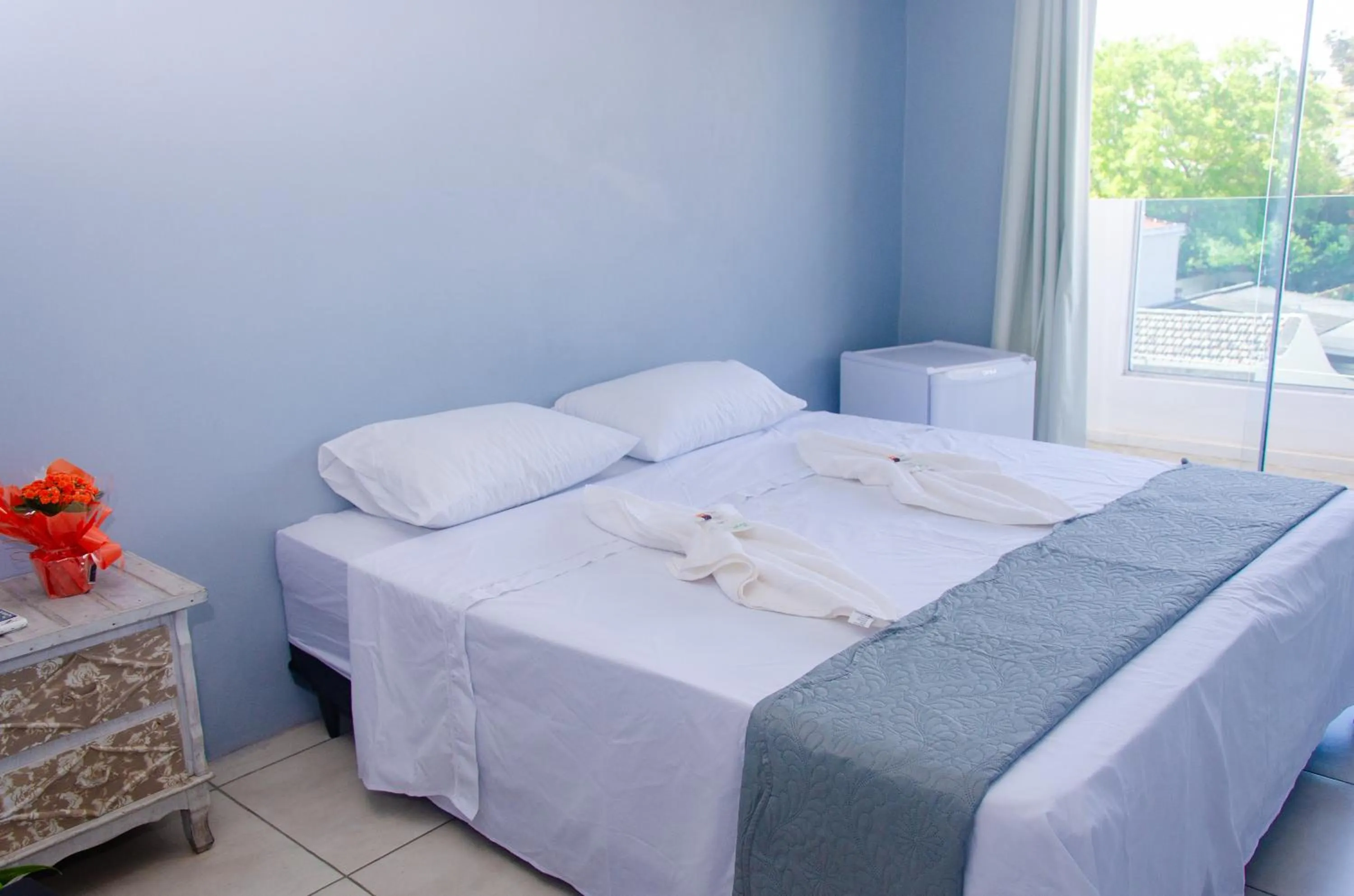 Bed in Hotel Caçula Do Pampa