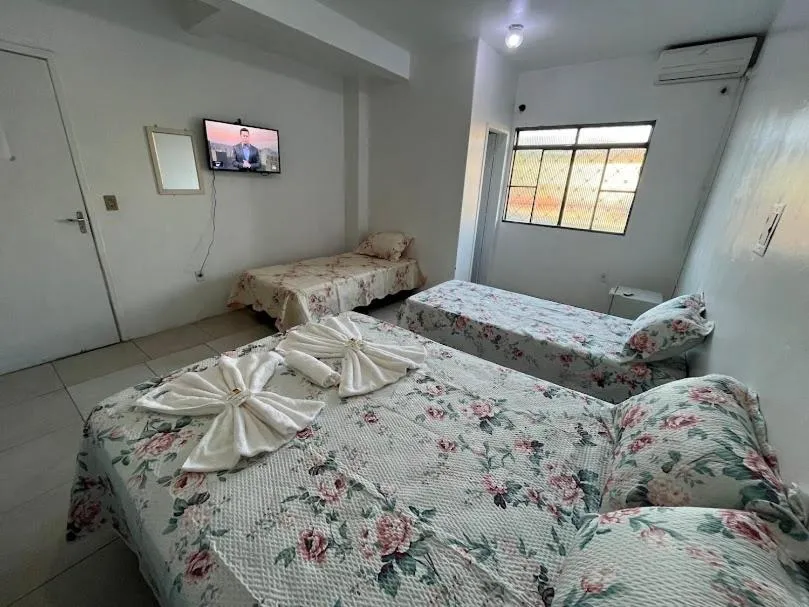 Bed in Hotel Caçula Do Pampa