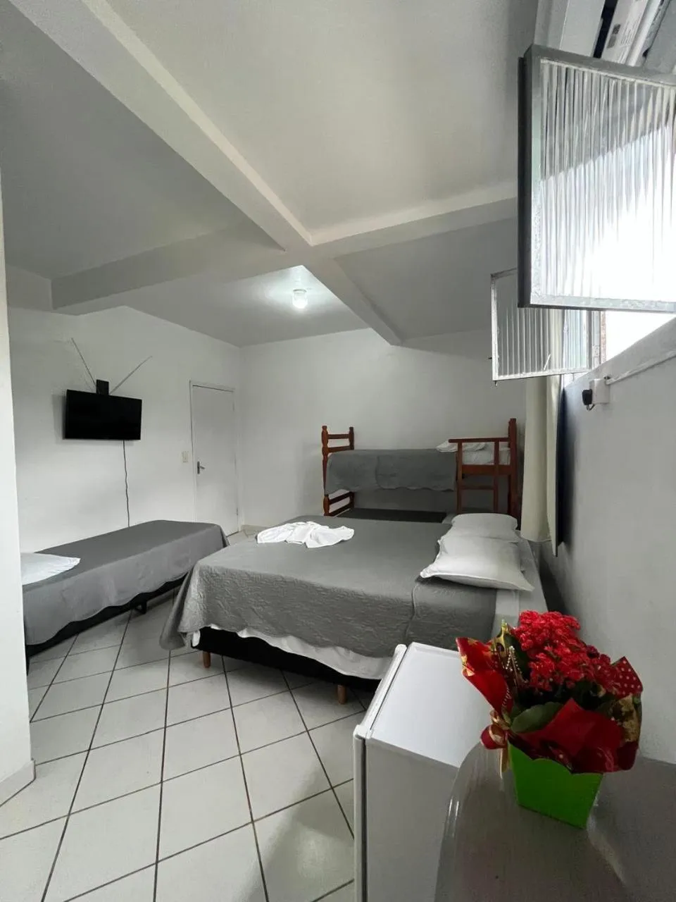 Bed in Hotel Caçula Do Pampa