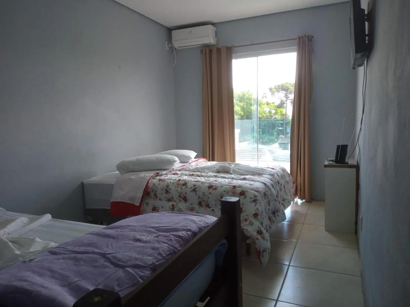 Bed in Hotel Caçula Do Pampa