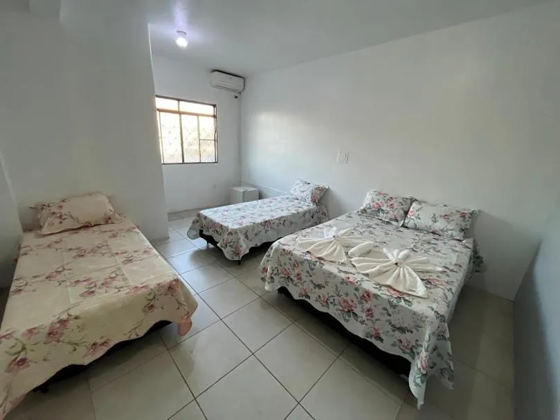 Bed in Hotel Caçula Do Pampa