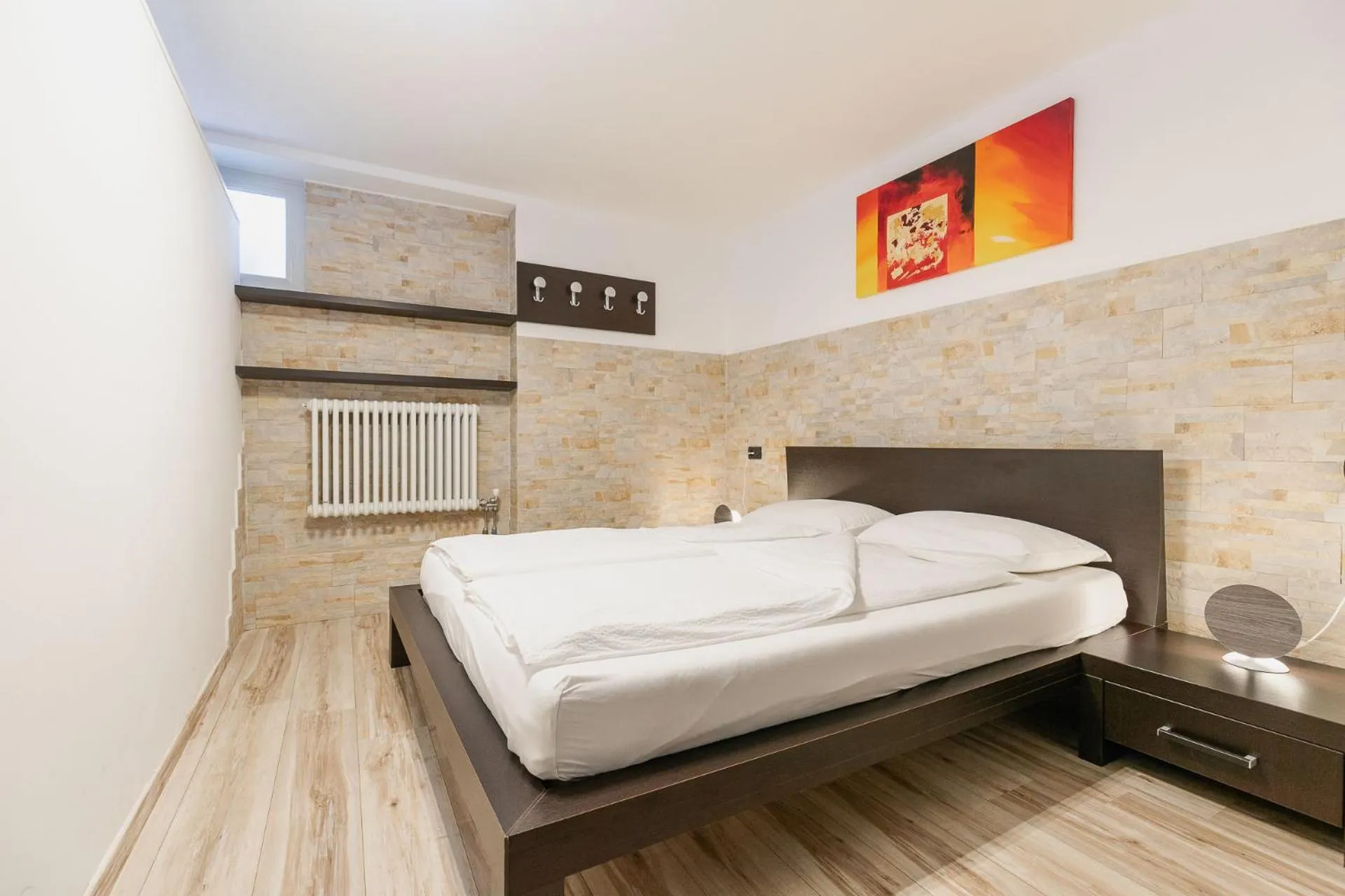 Bed in Hotel Garni Ischia