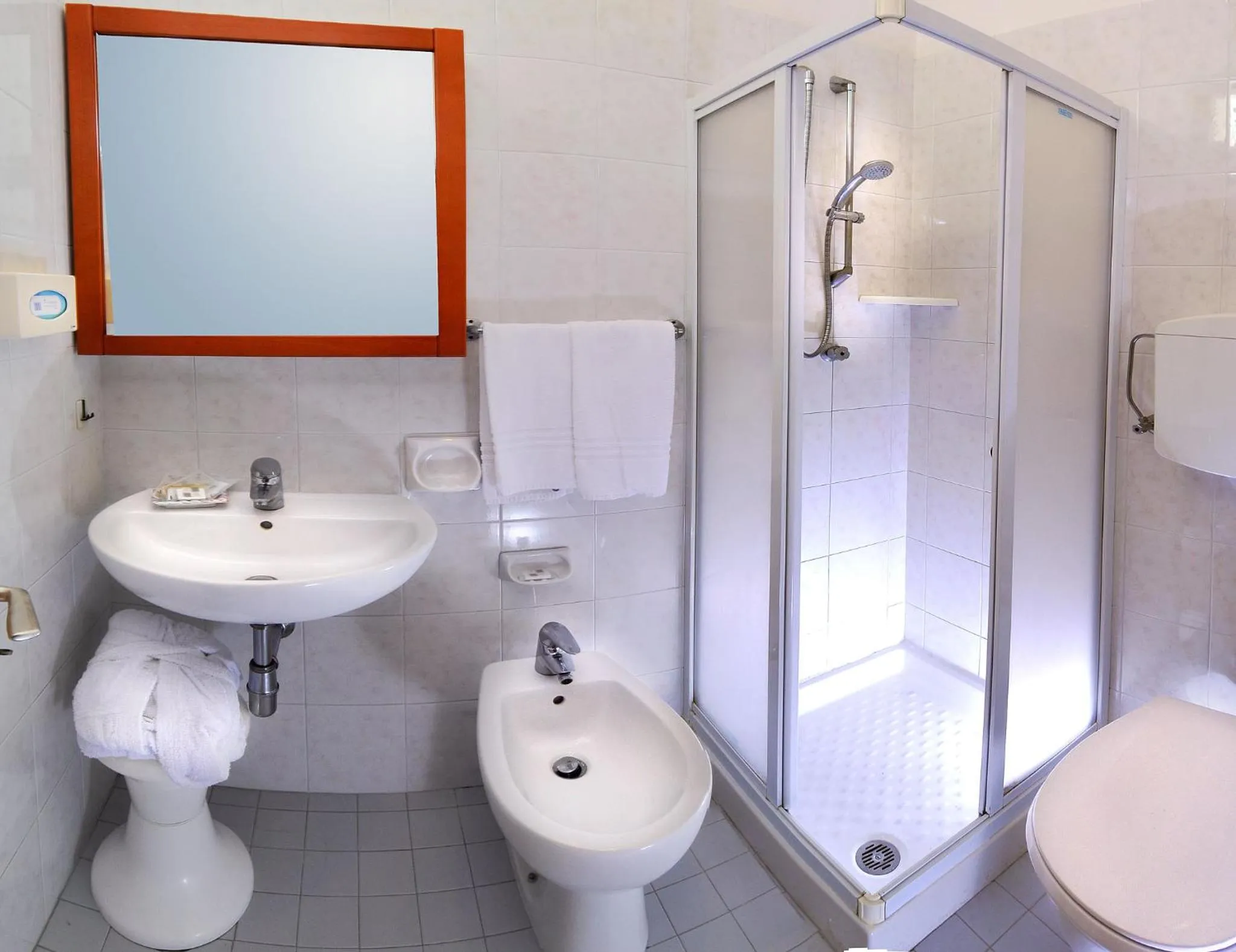 Bathroom in Hotel Losanna