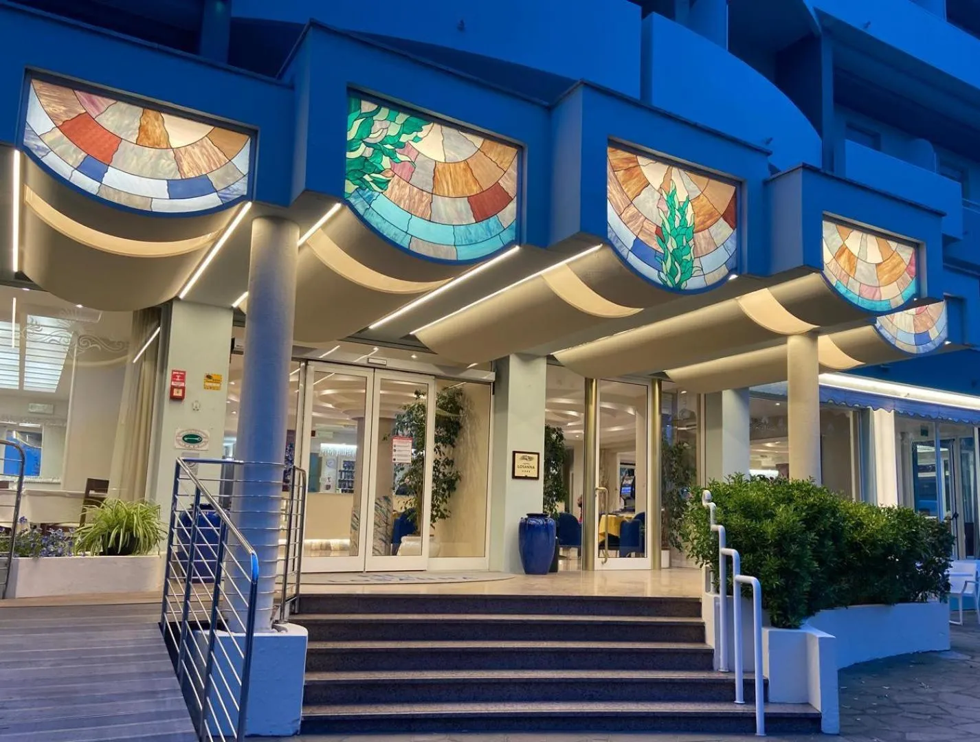 Property building in Hotel Losanna