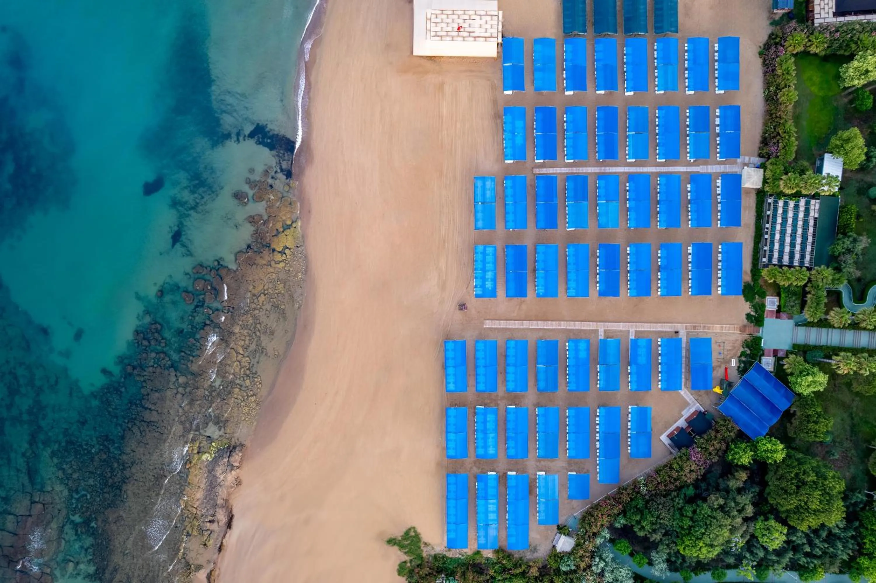 Beach in Trendy Aspendos Beach