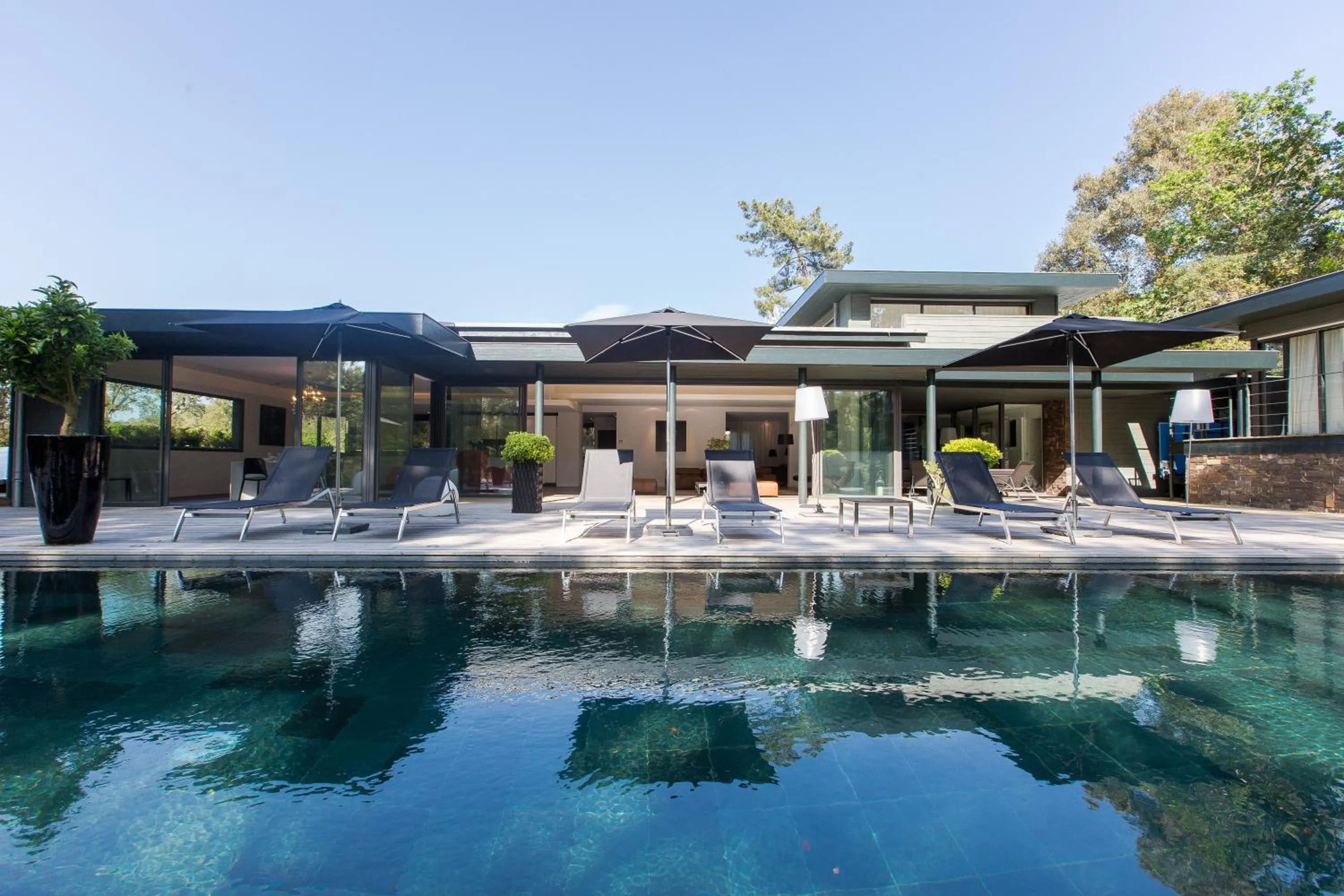 Balcony/Terrace in Villa AMANJANGO SEIGNOSSE-HOSSEGOR