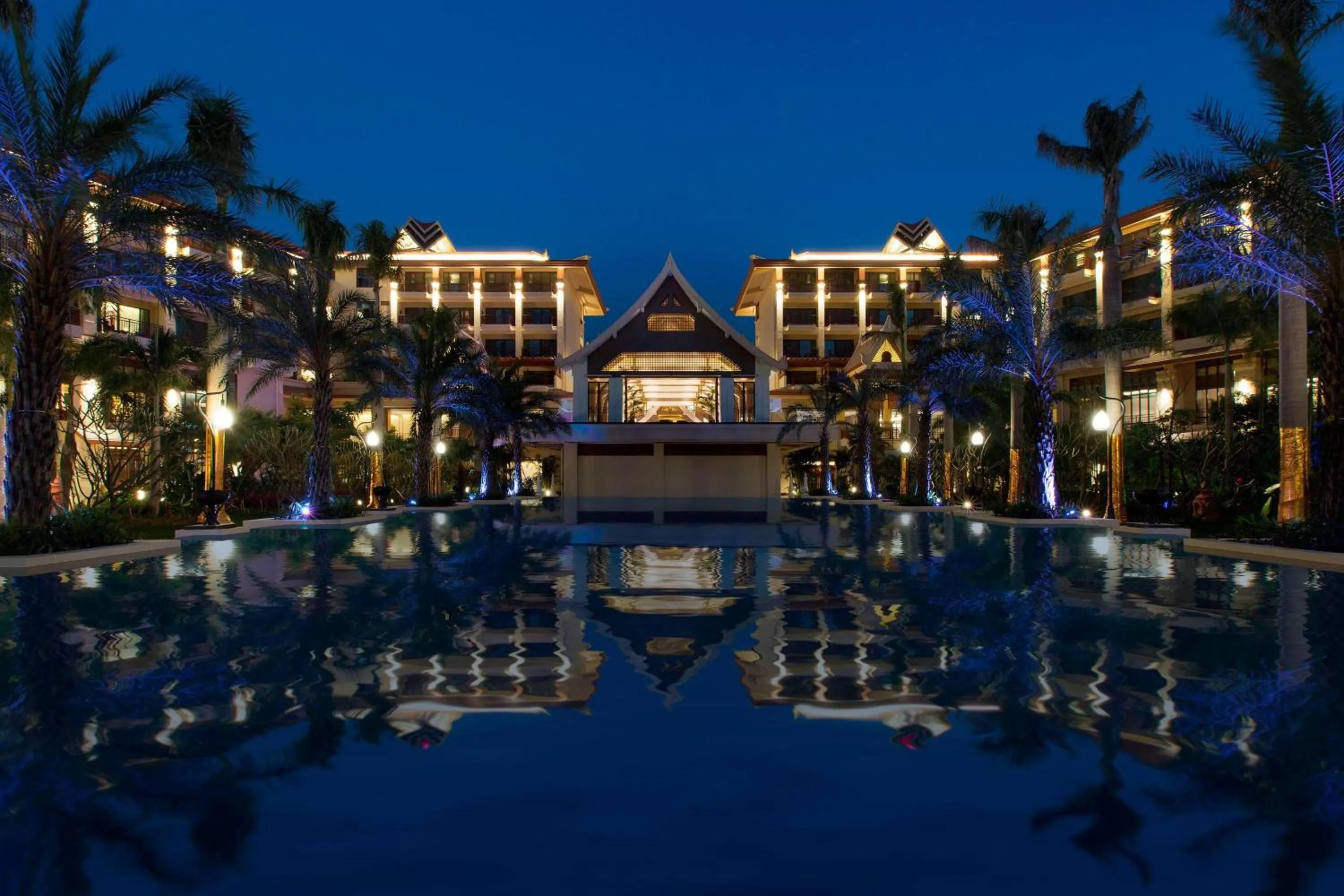 Property building in Sheraton Grand Xishuangbanna Hotel