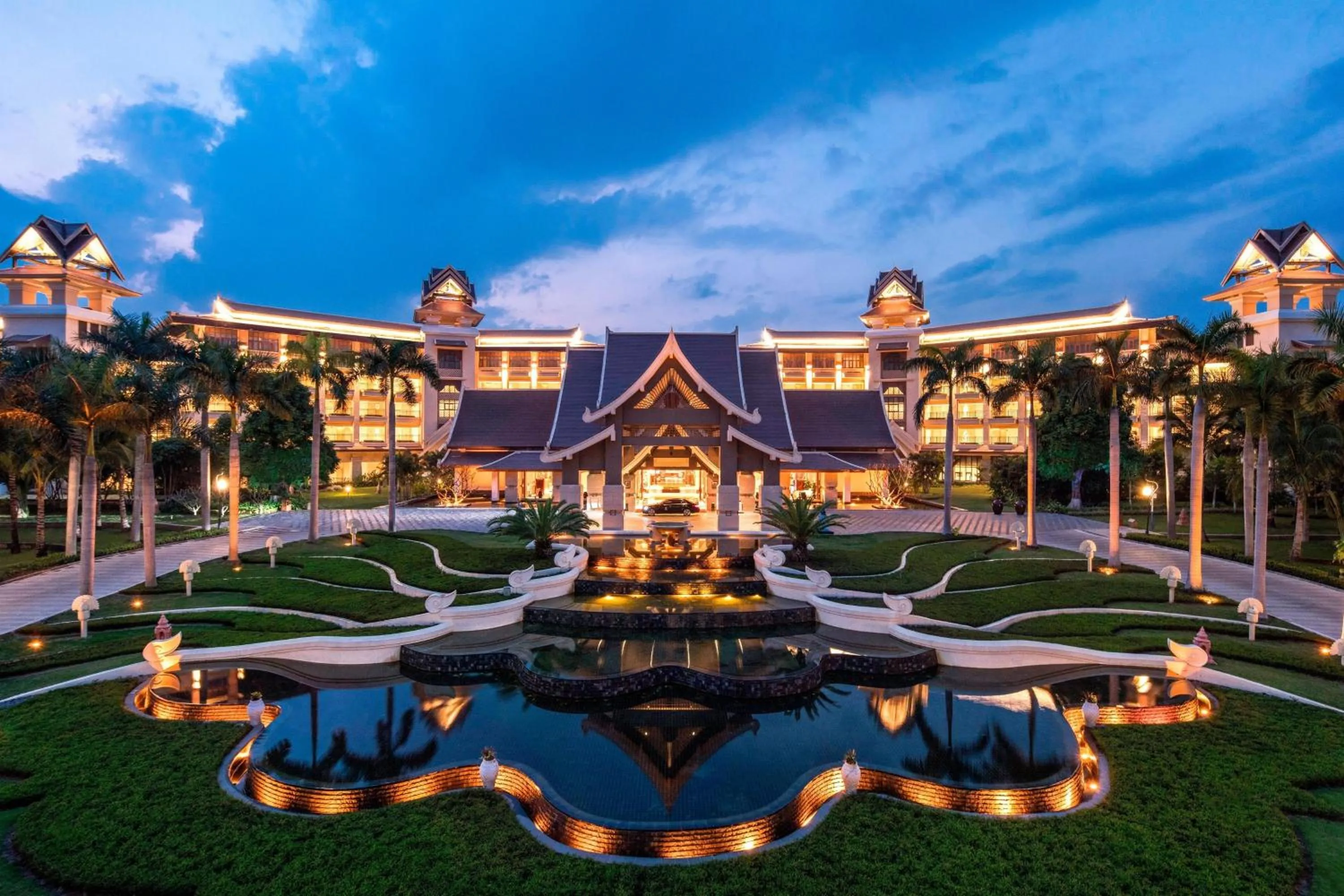 Property building in Sheraton Grand Xishuangbanna Hotel