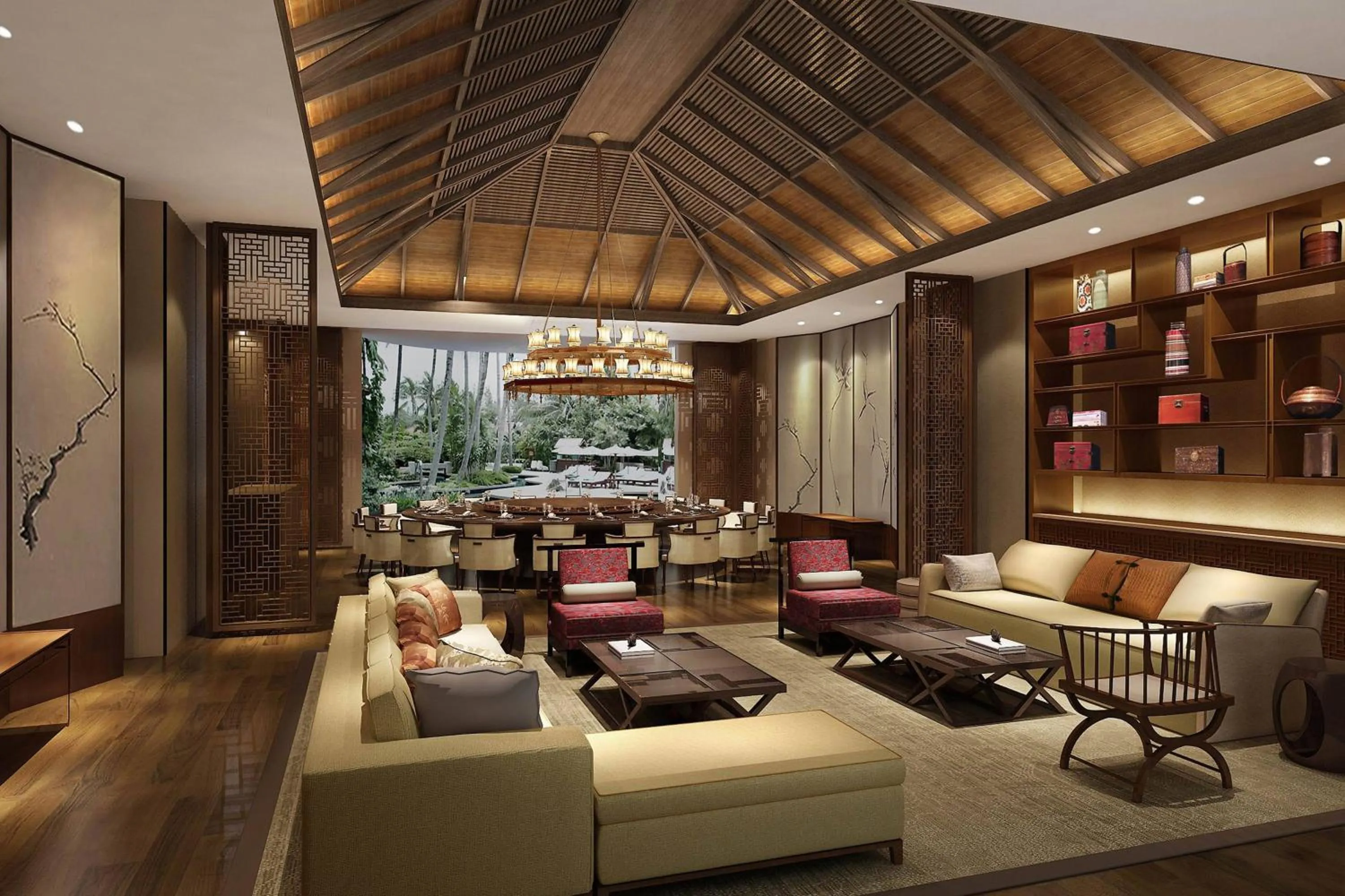 Meeting/conference room in Sheraton Grand Xishuangbanna Hotel