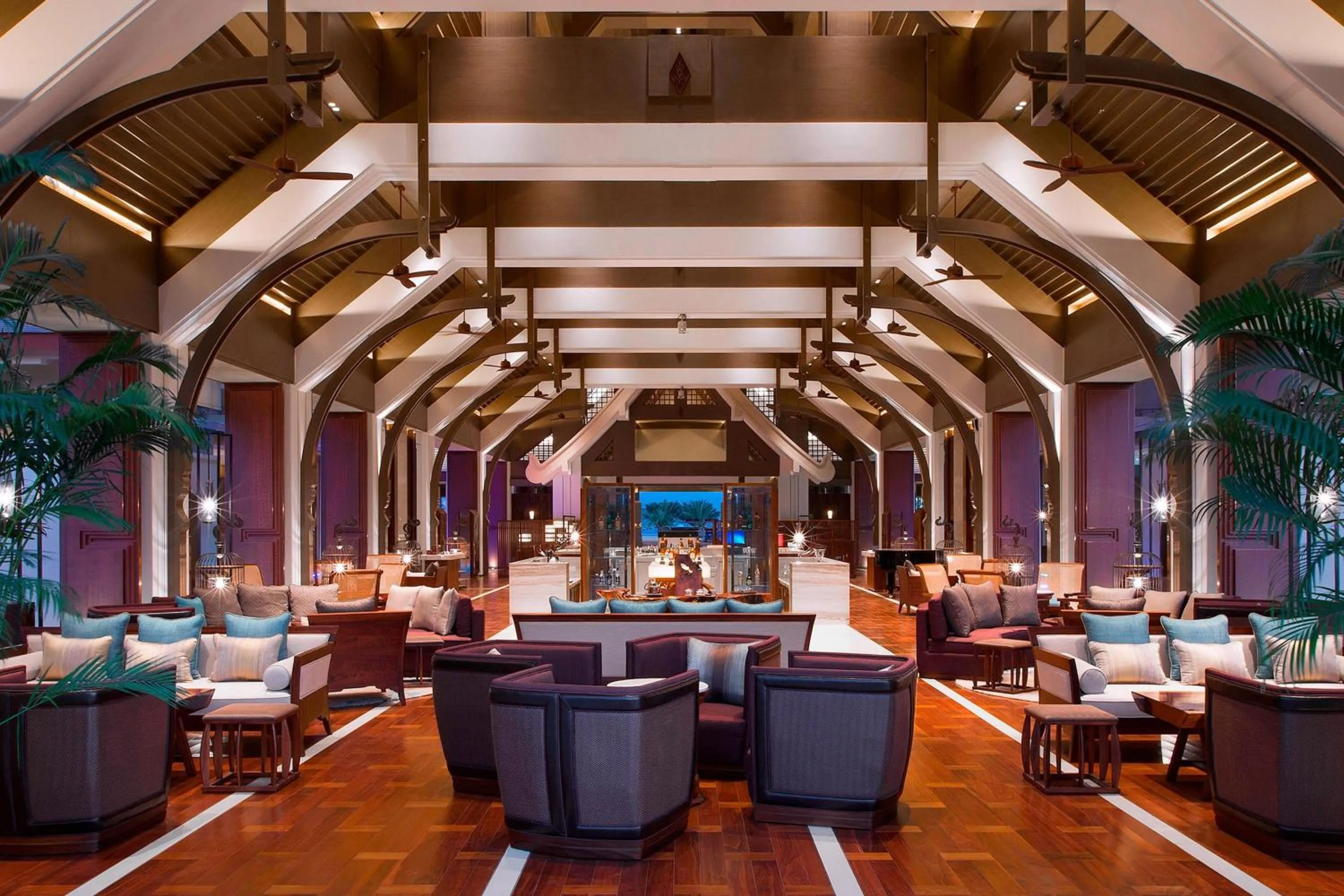 Lobby or reception in Sheraton Grand Xishuangbanna Hotel