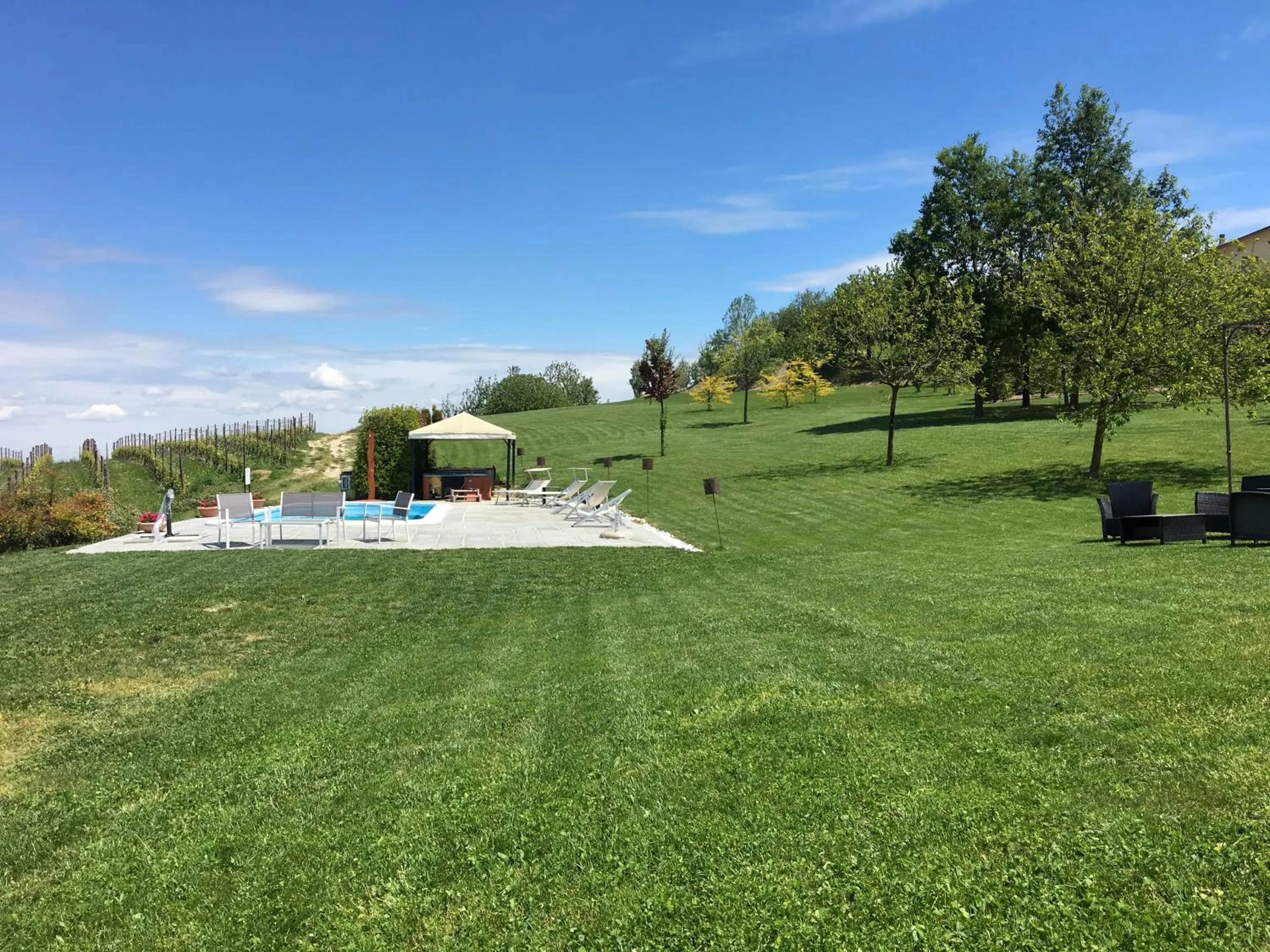 Garden in Agriturismo La Casa in Collina