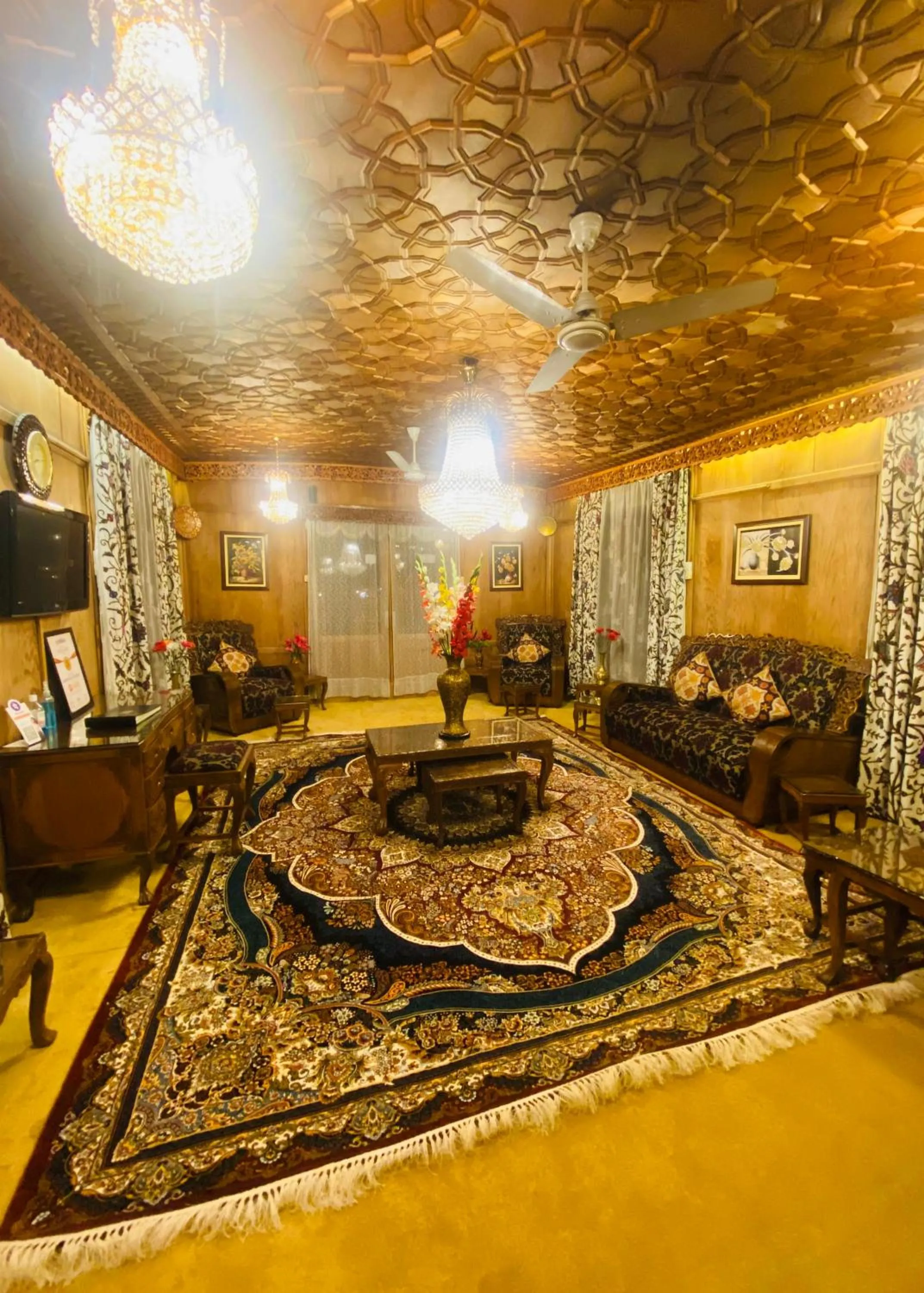 Living room in The Heritage Group Of Houseboats