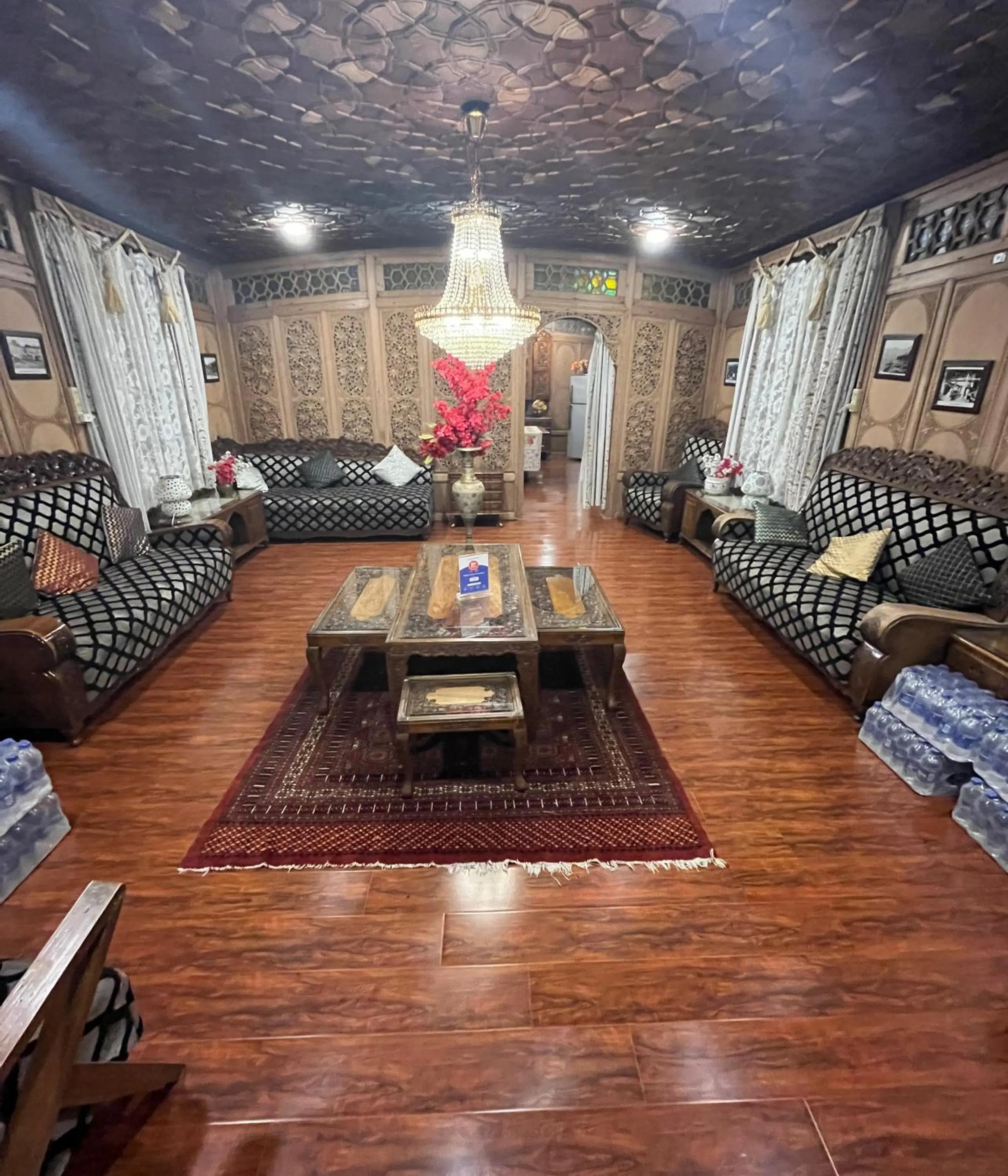 Living room in The Heritage Group Of Houseboats