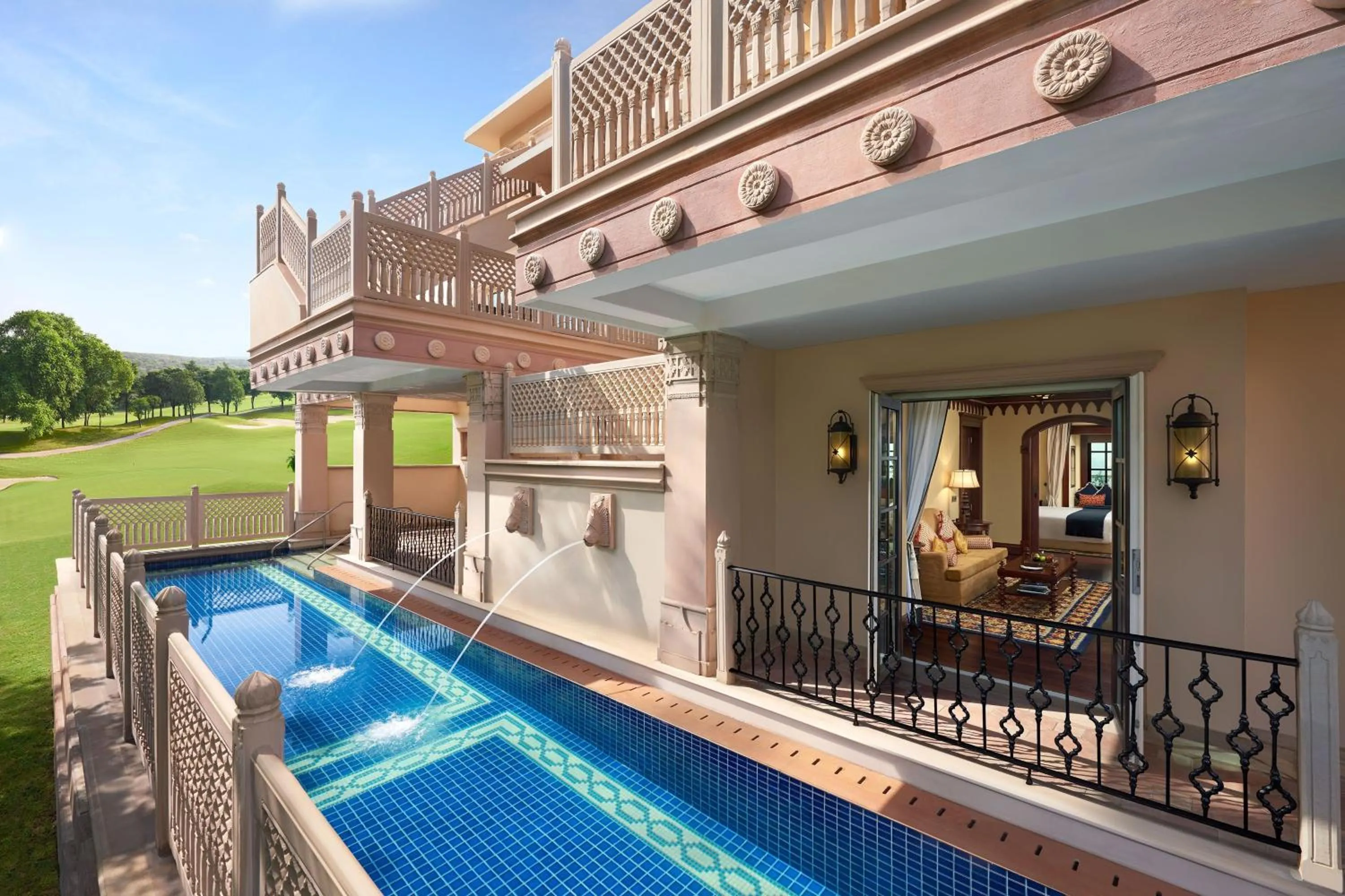 Swimming pool in ITC Grand Bharat, a Luxury Collection Retreat, Gurgaon, New Delhi Capital Region