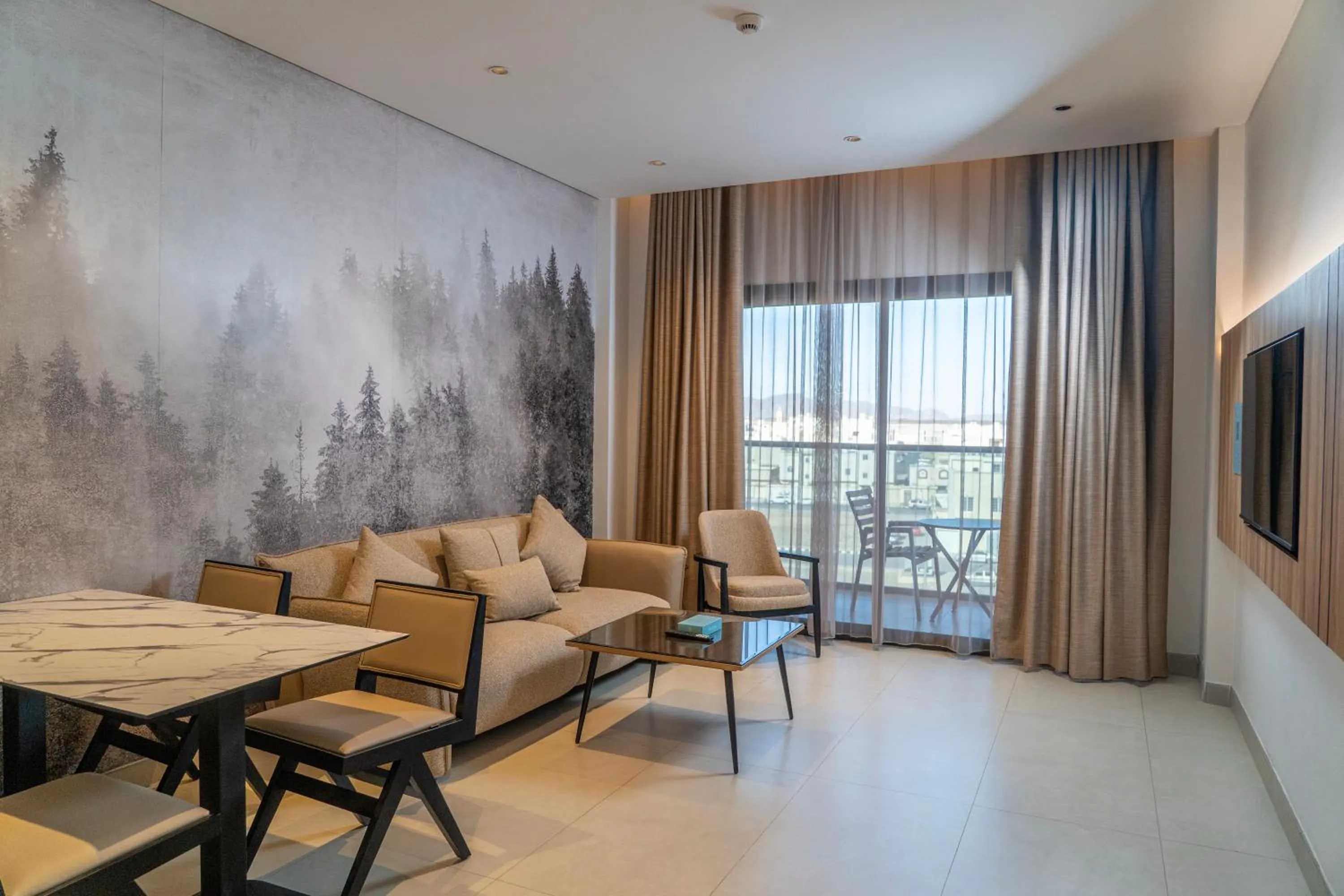 Living room in Hafawah Resort