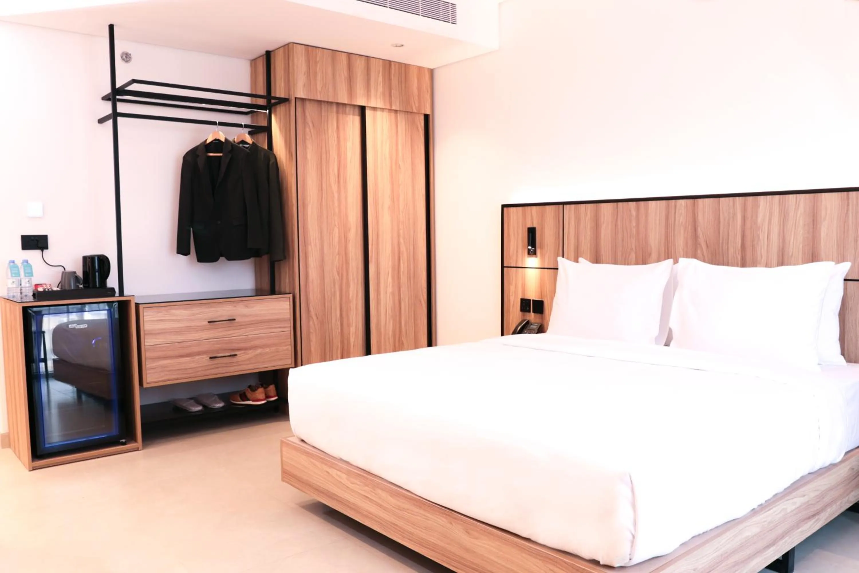 Bed in Hafawah Resort