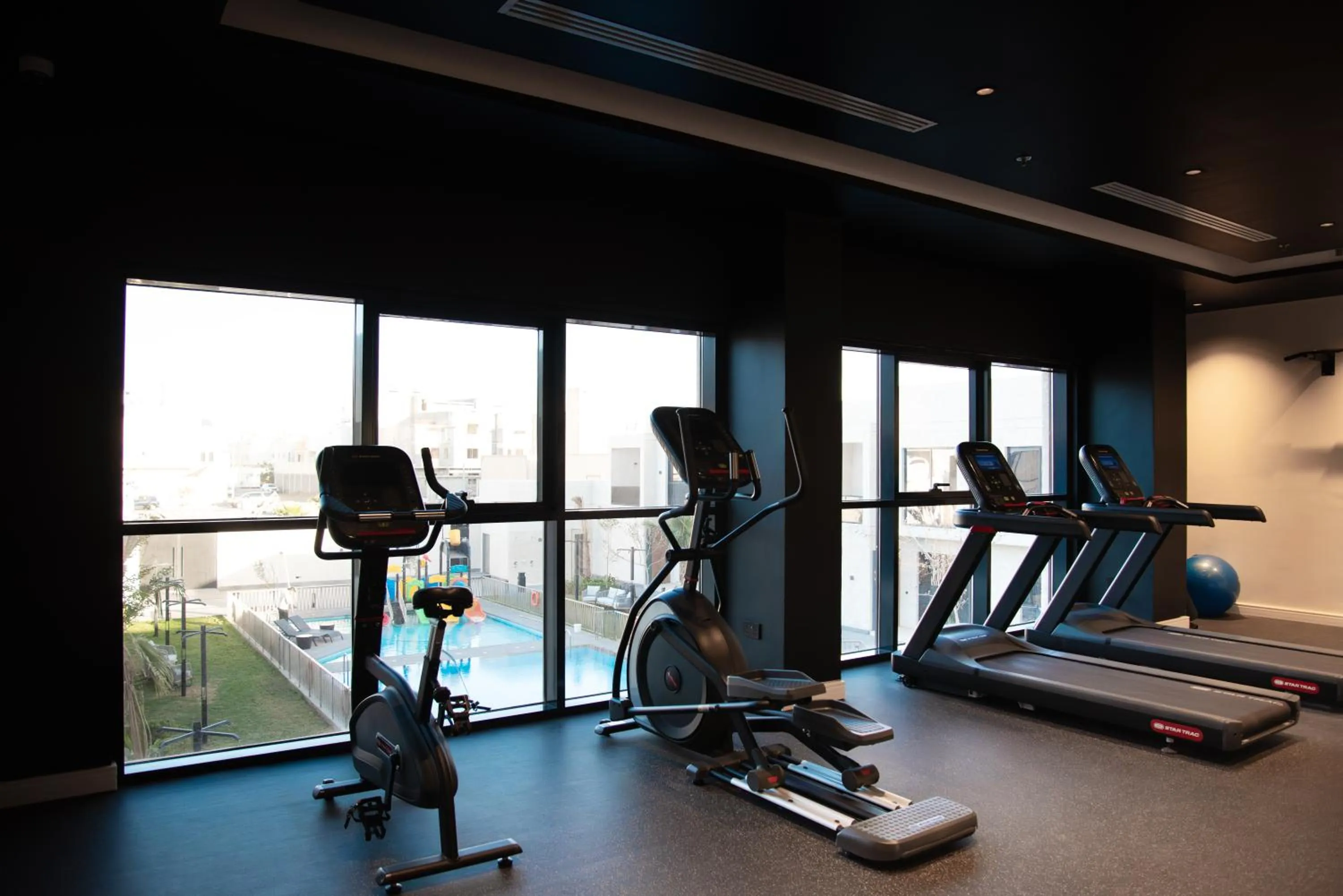 Fitness centre/facilities in Hafawah Resort