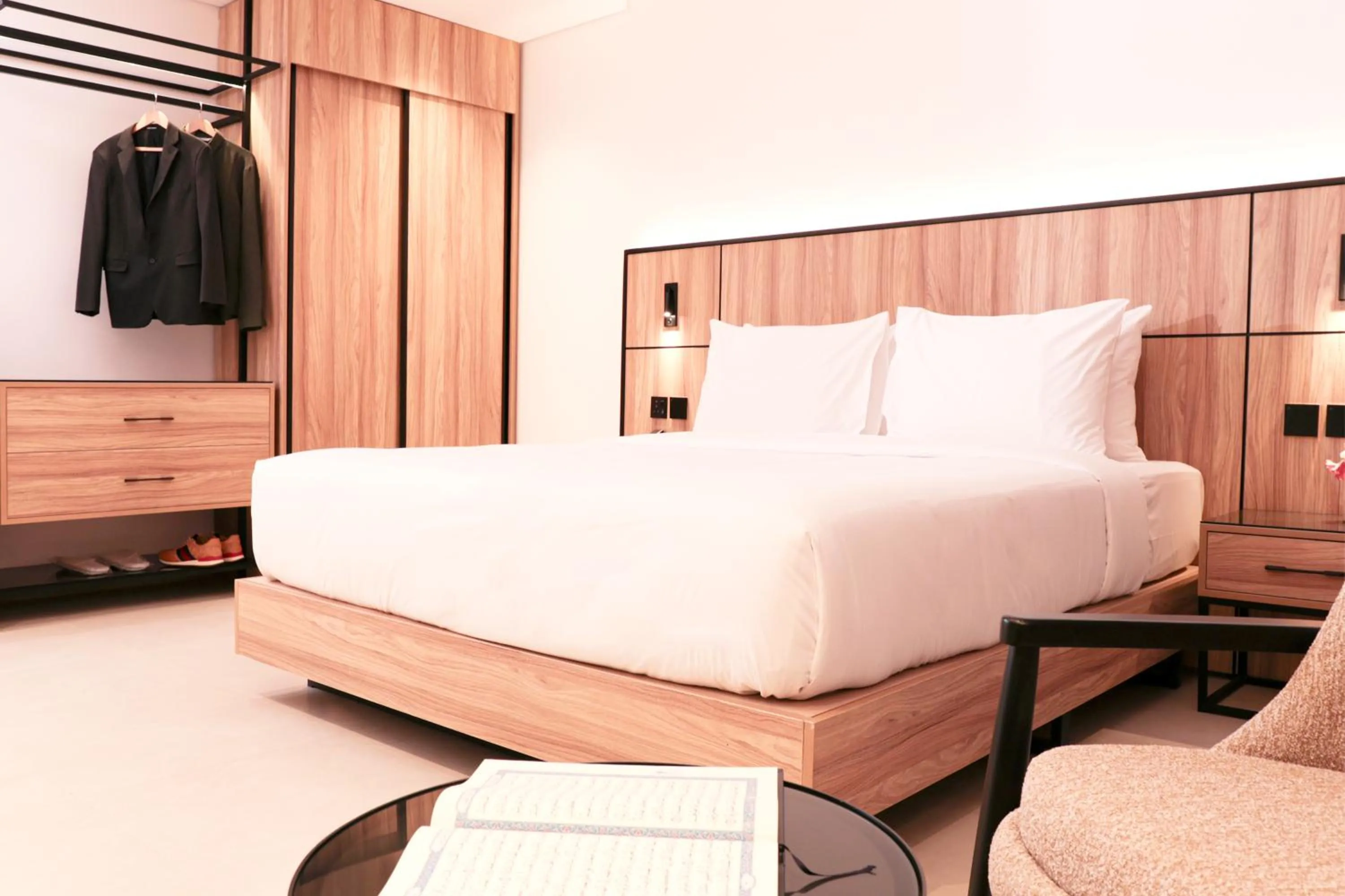 Bed in Hafawah Resort