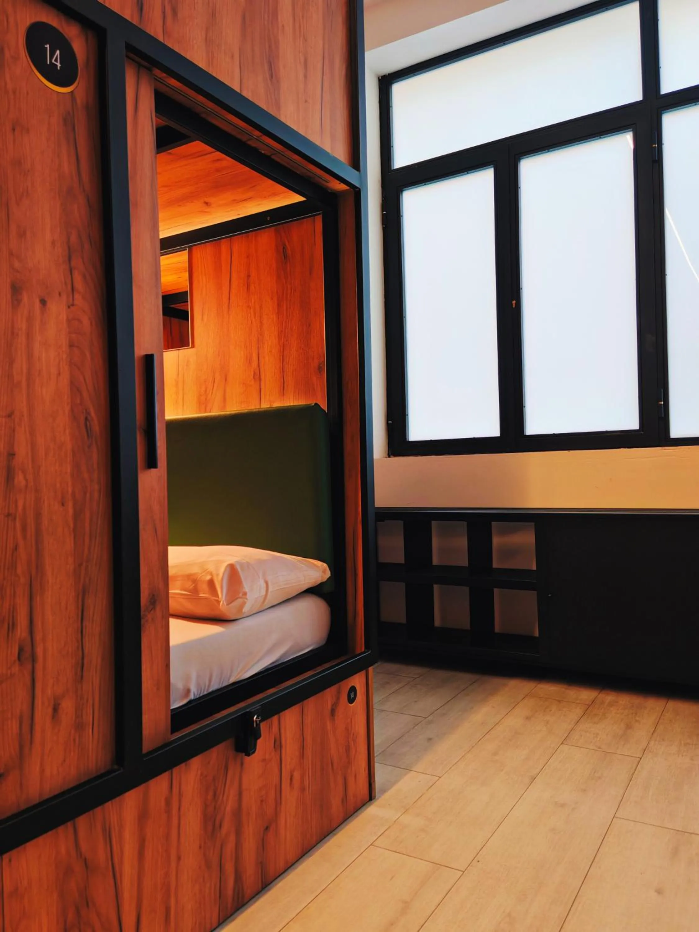 Bed in Urban Inn Capsule Madrid