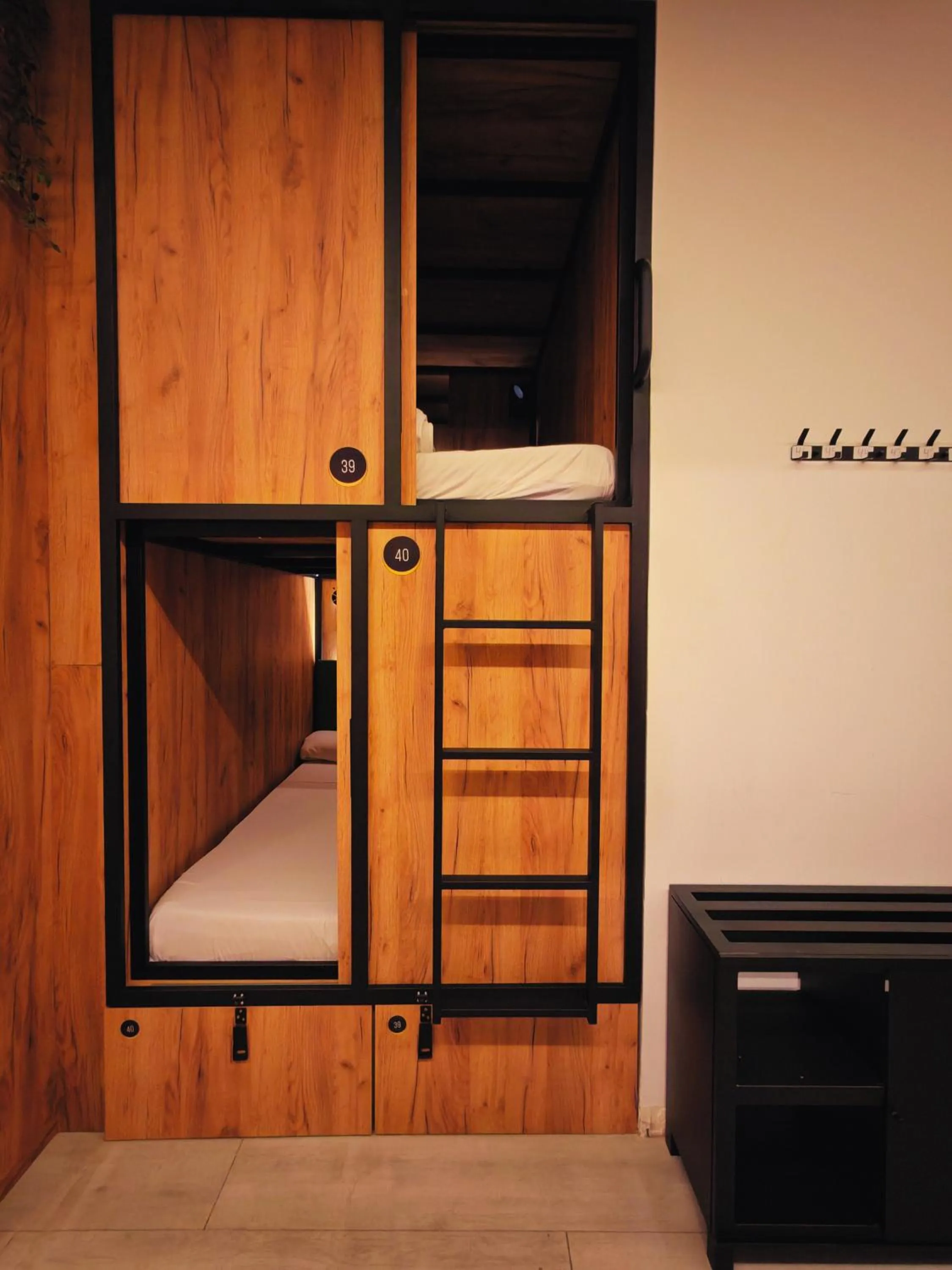 Bed in Urban Inn Capsule Madrid