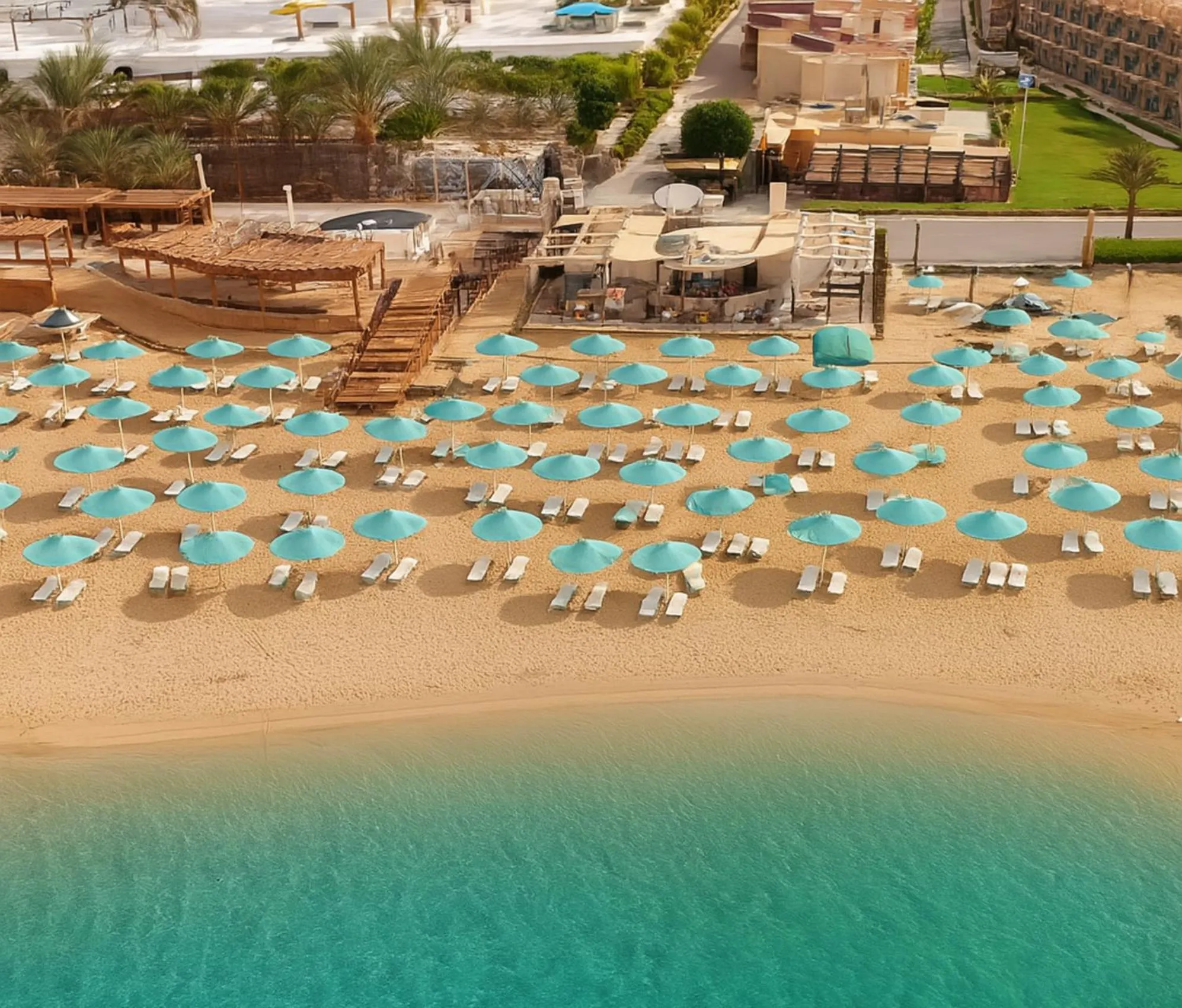 Beach in Flow Spectrum Resort Sahl Hasheesh