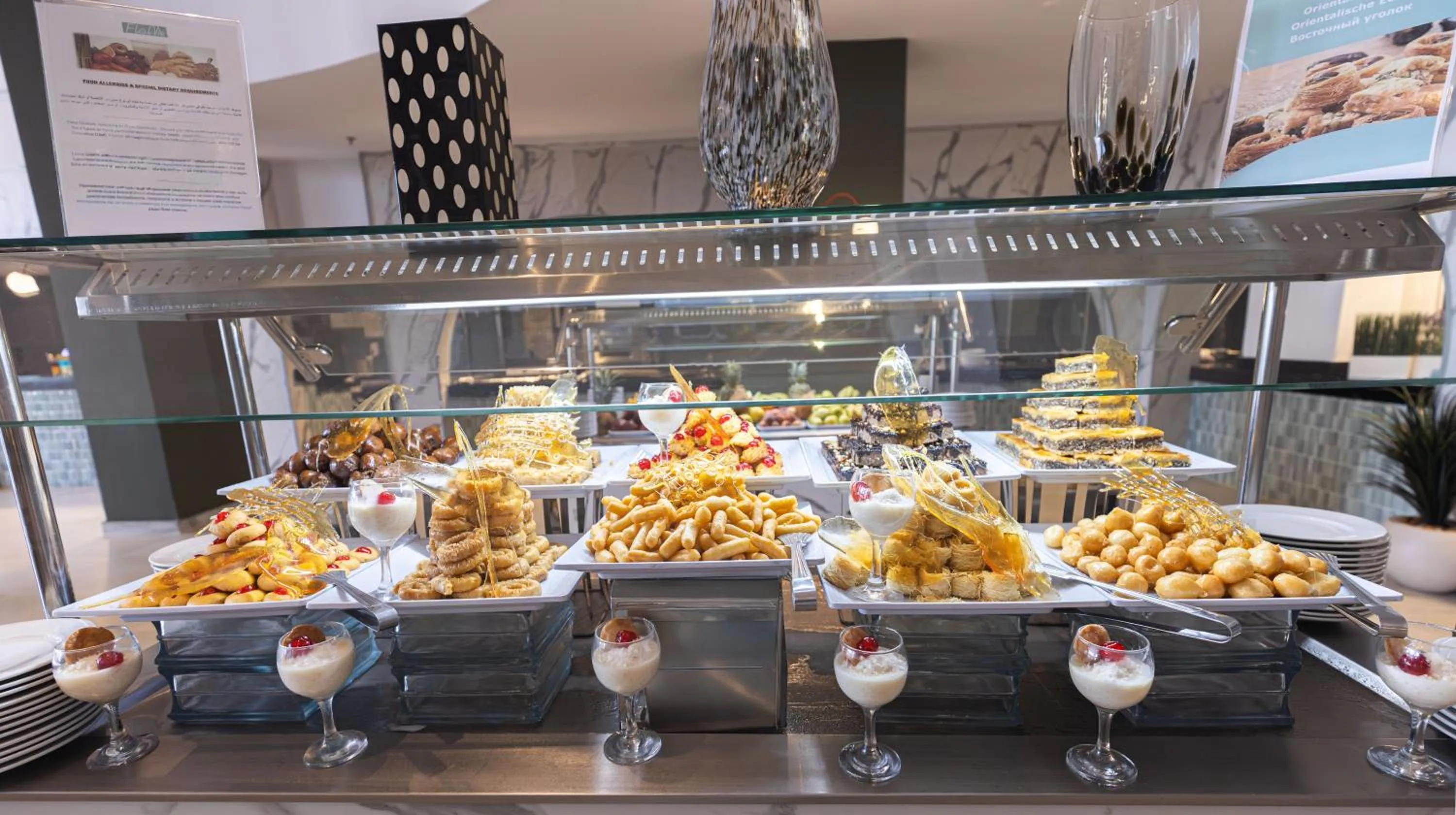 Food and drinks in Flow Spectrum Resort Sahl Hasheesh