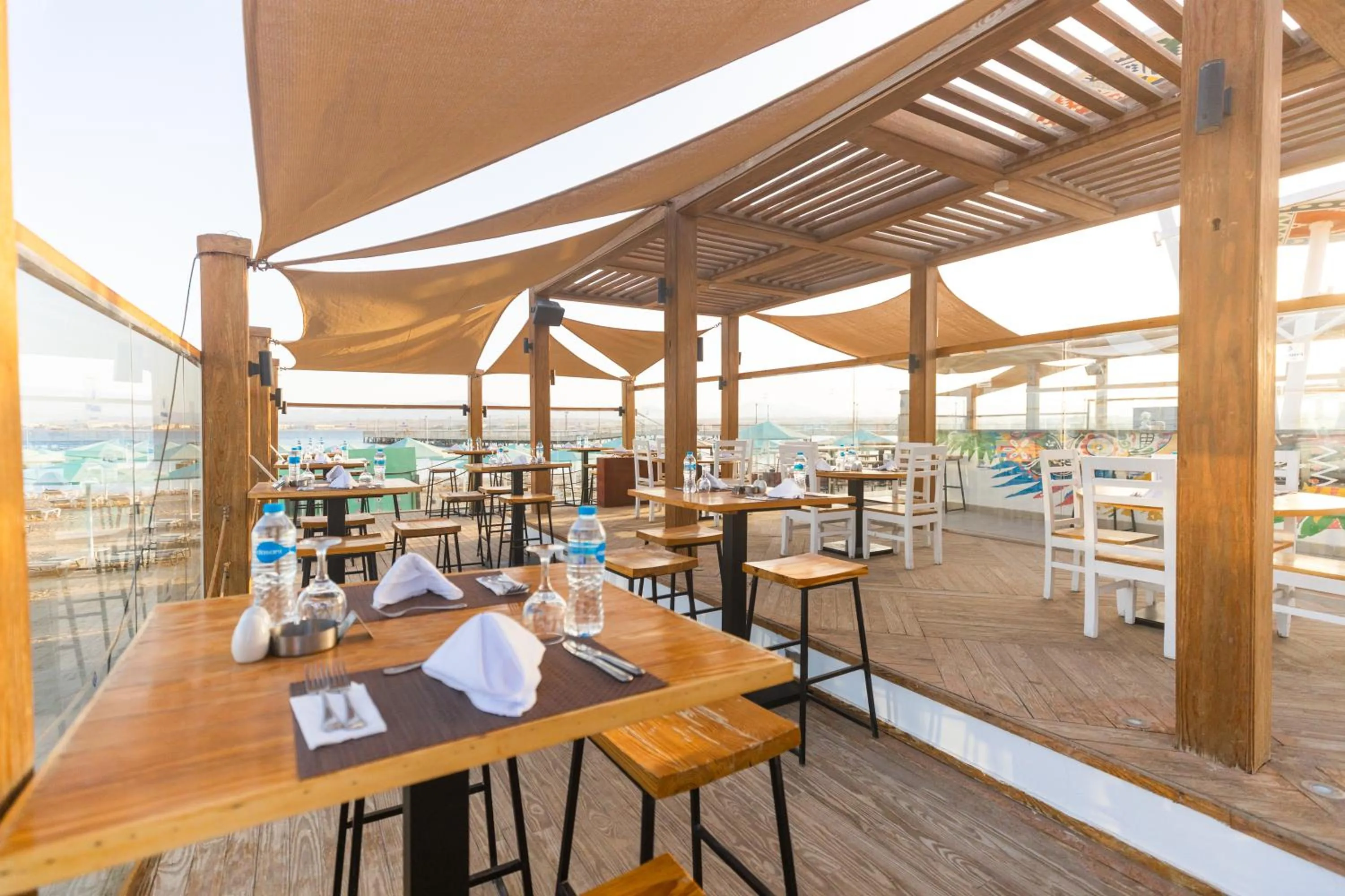 Restaurant/places to eat in Flow Spectrum Resort Sahl Hasheesh