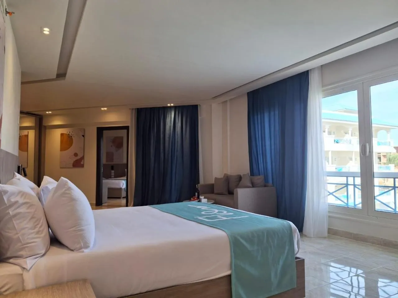 Bed in Flow Spectrum Resort Sahl Hasheesh