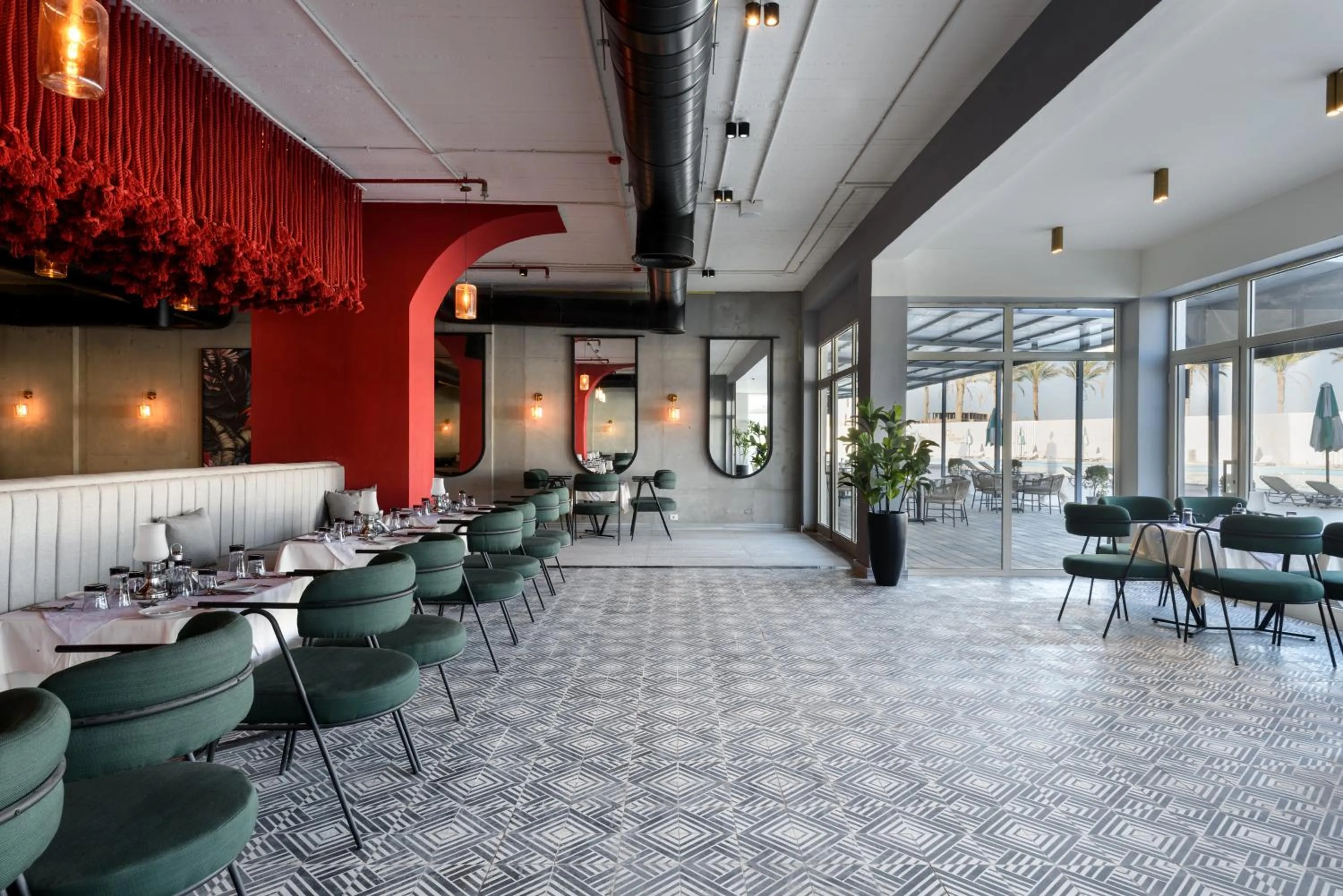 Restaurant/places to eat in Flow Spectrum Resort Sahl Hasheesh