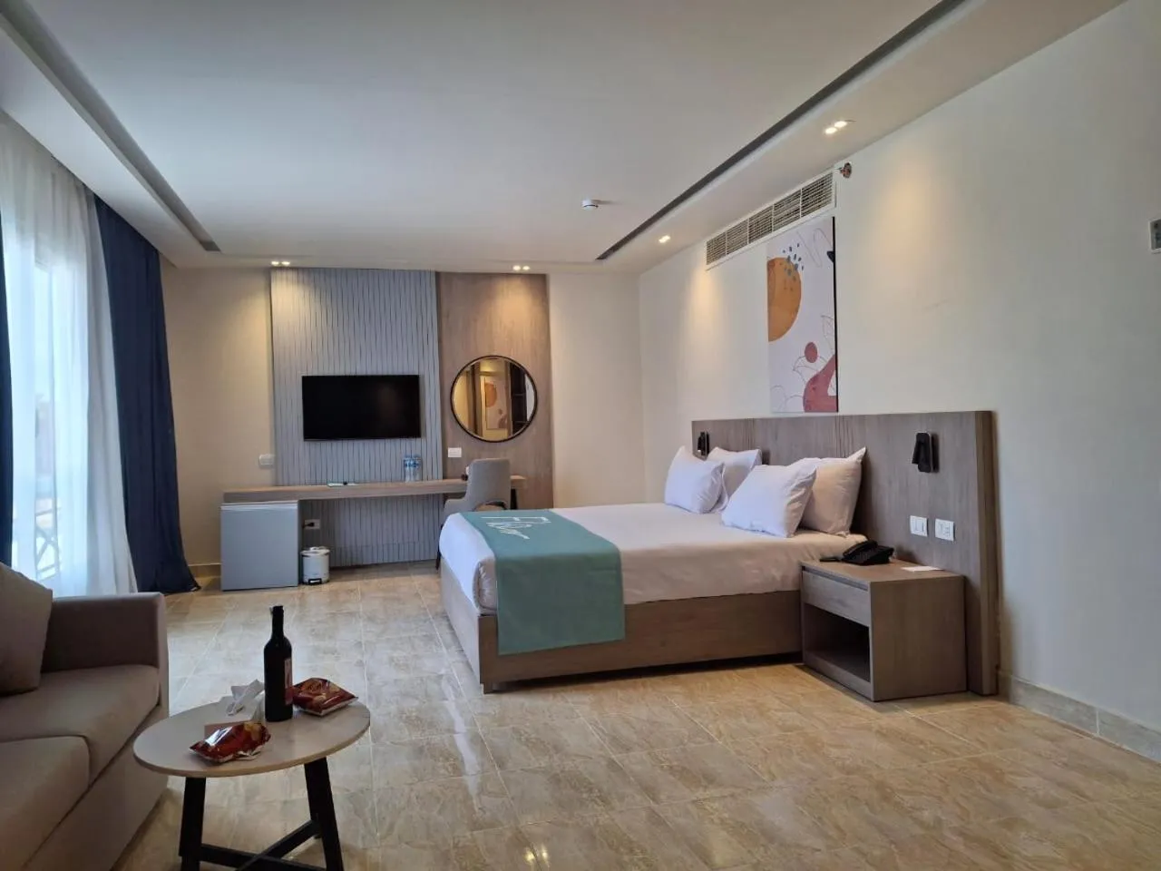 Communal lounge/ TV room, Bed in Flow Spectrum Resort Sahl Hasheesh