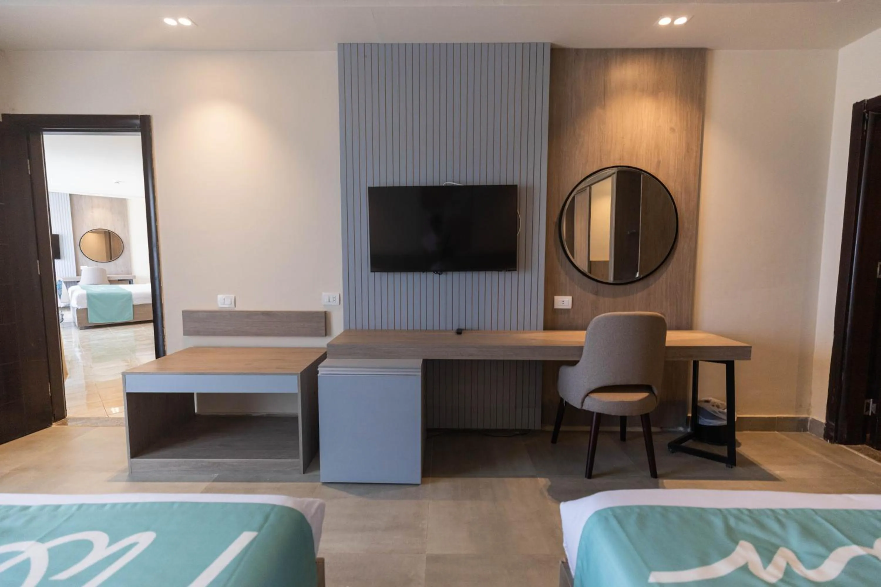 Bedroom, Bed in Flow Spectrum Resort Sahl Hasheesh