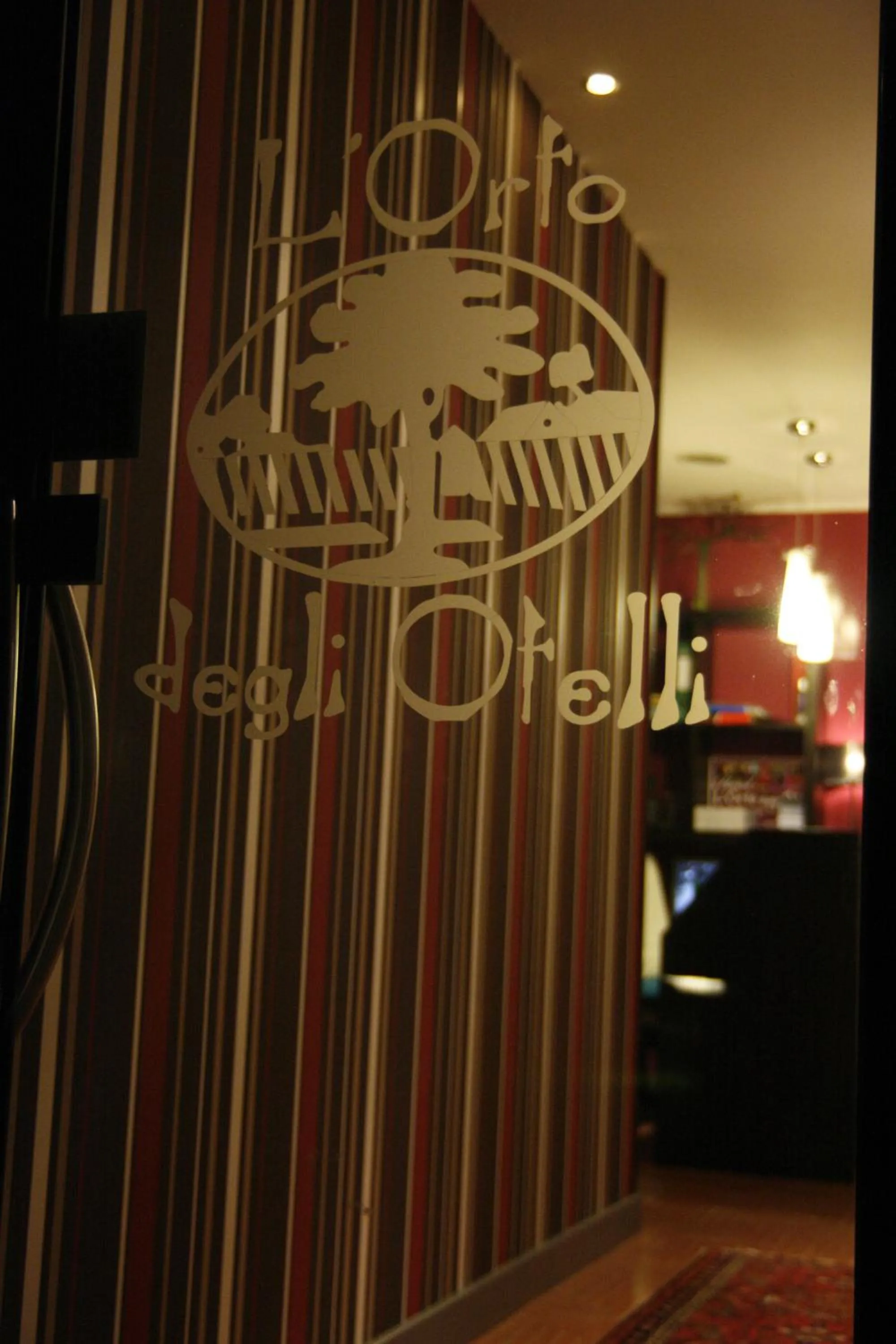 Decorative detail in Hotel L' Orto degli Otelli