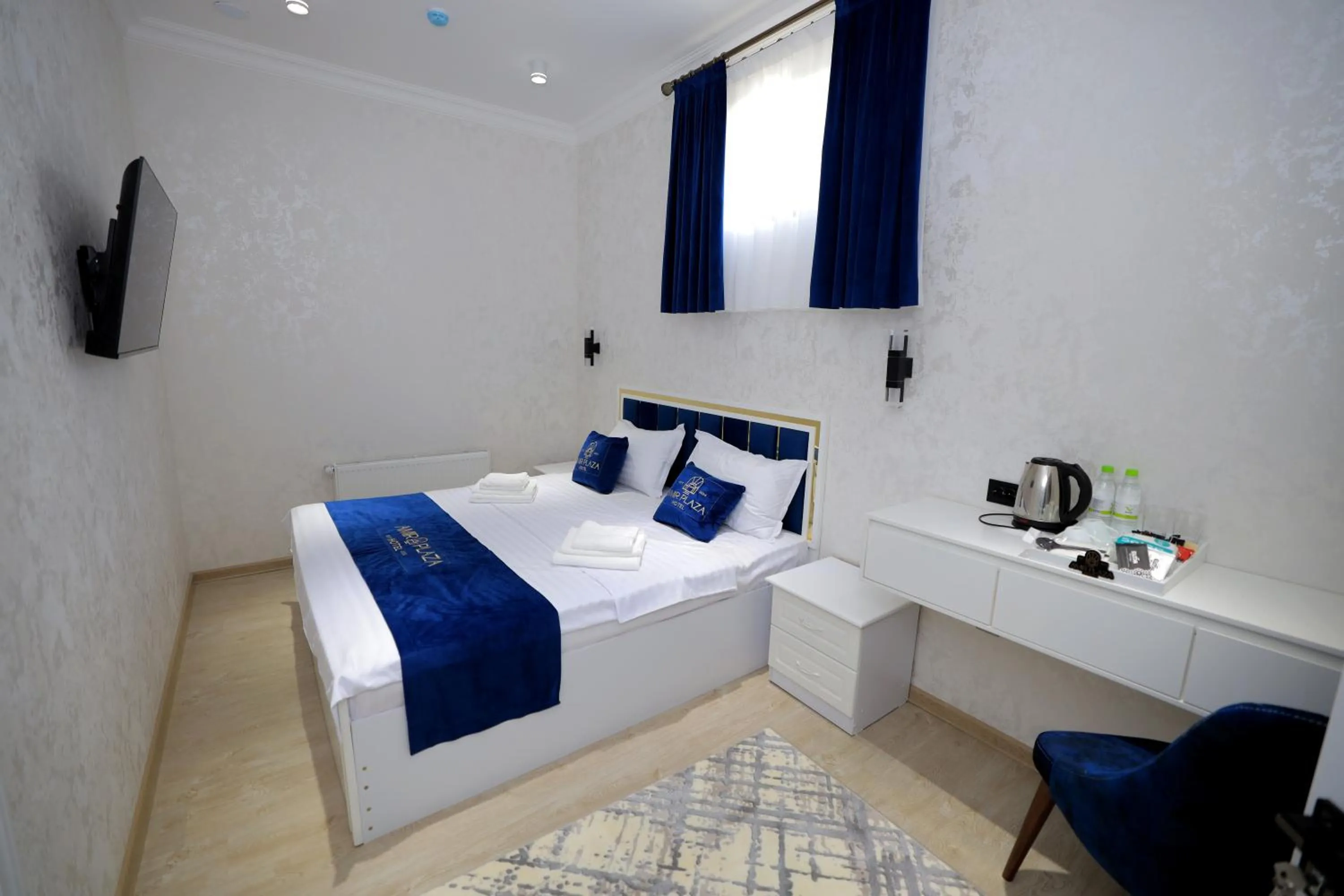 Bed in AMIR PLAZA hotel