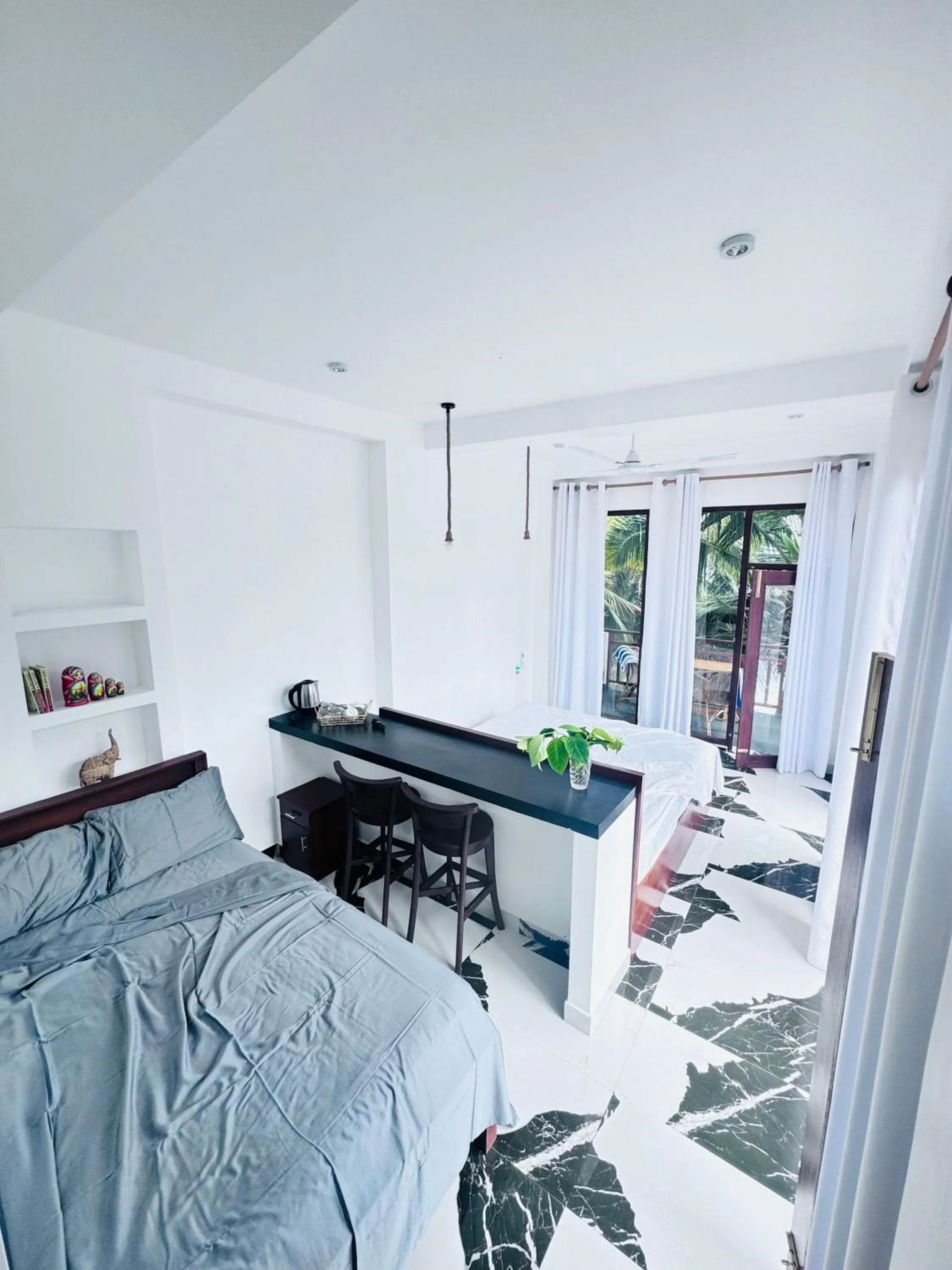 Coffee/tea facilities in Coconut Palm beach restaurant and rooms