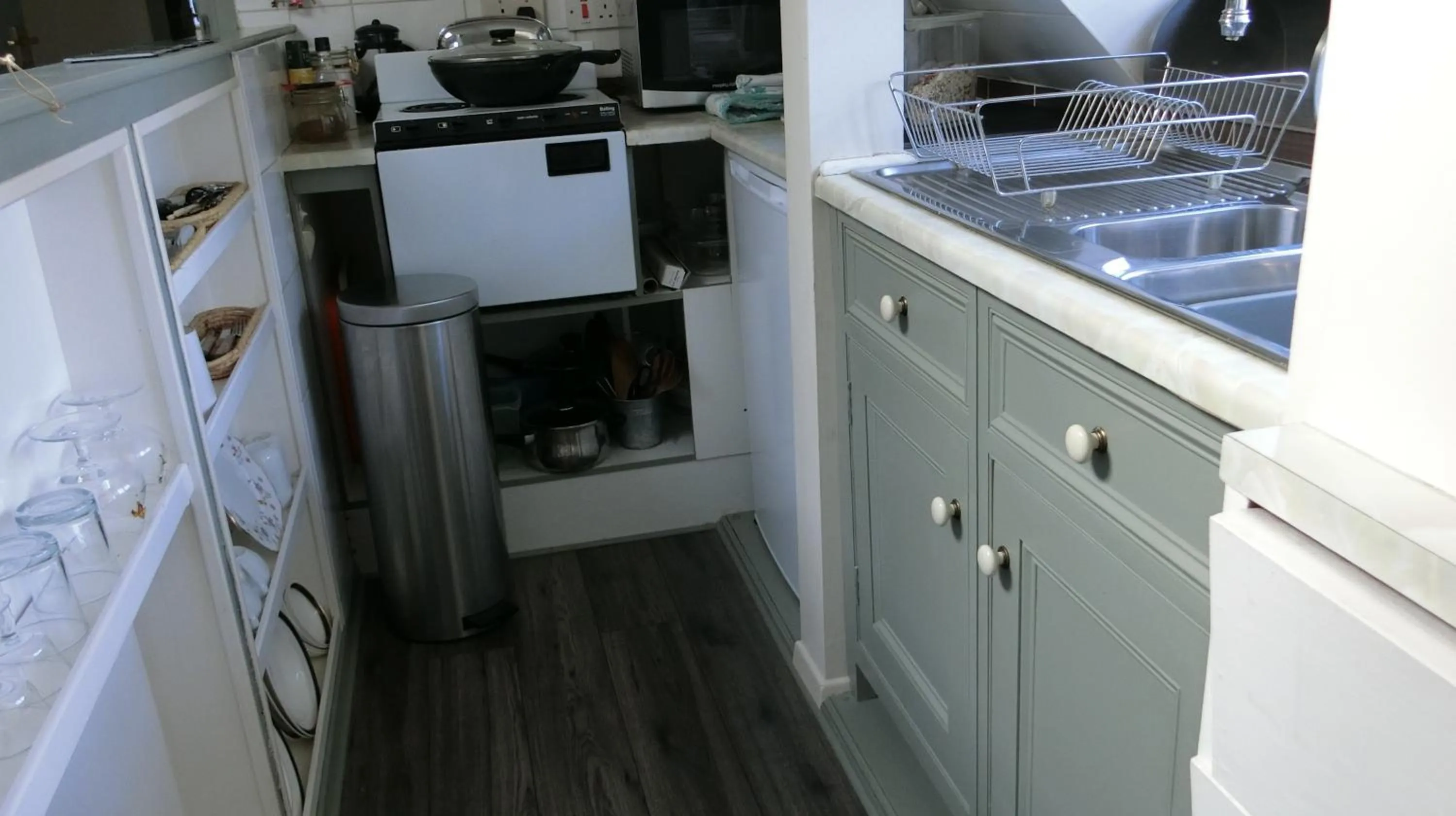 Kitchen or kitchenette in The Haven at Talysarn