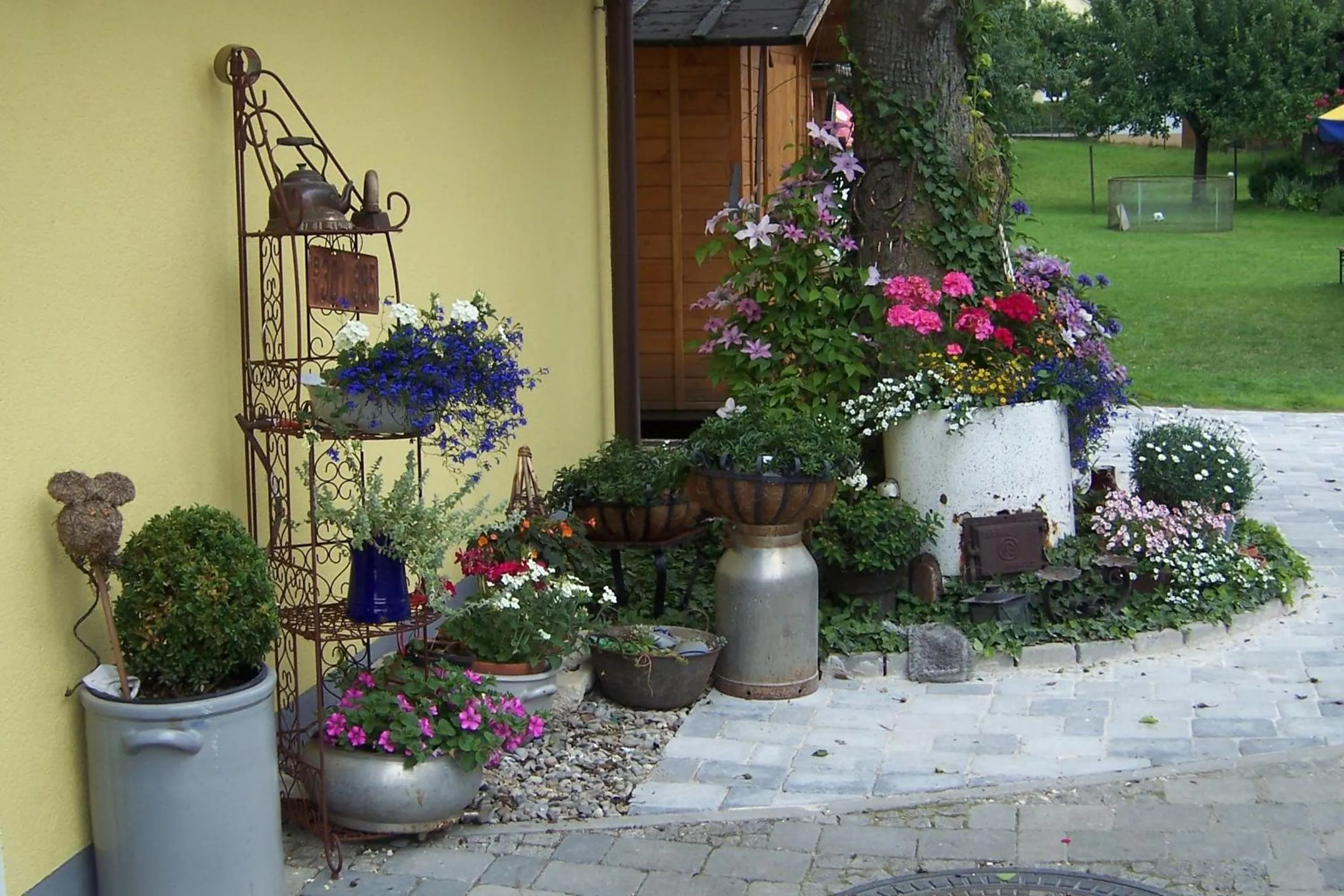 Garden in Landhotel Zum Adler