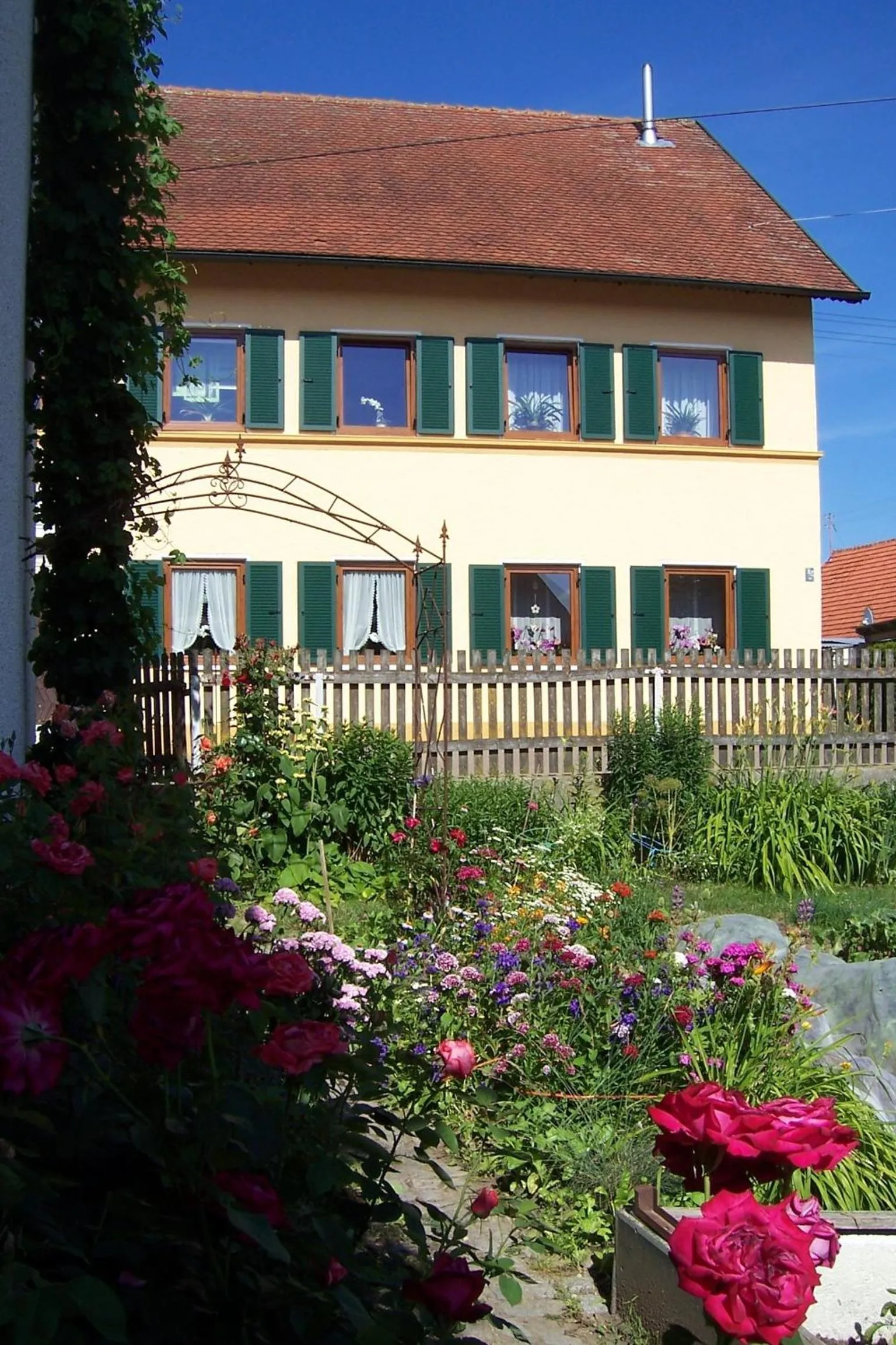 Garden in Landhotel Zum Adler