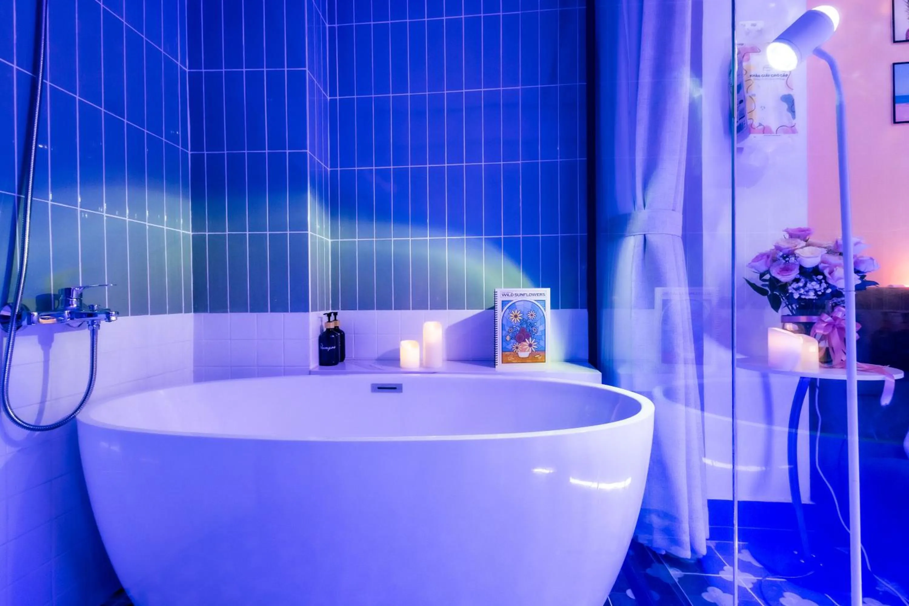 Shower in Cosy Hotel