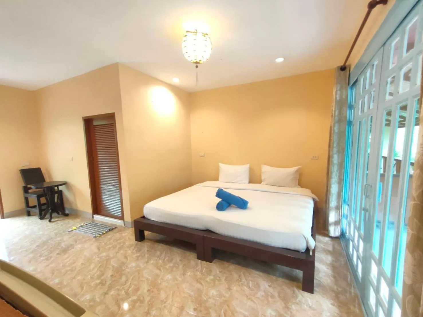 Bed in Banana Beach Resort