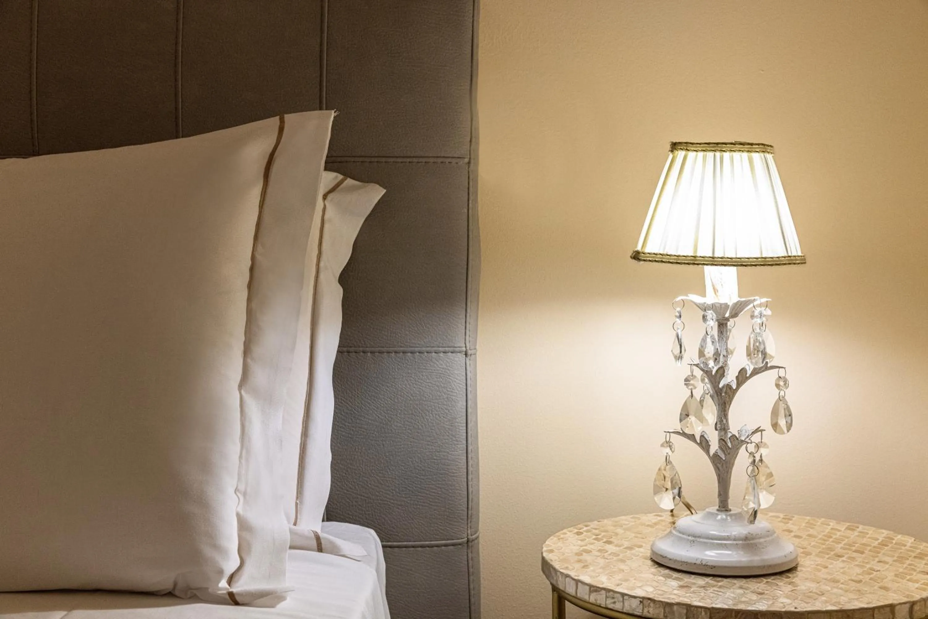 Decorative detail, Bed in Antico Portego